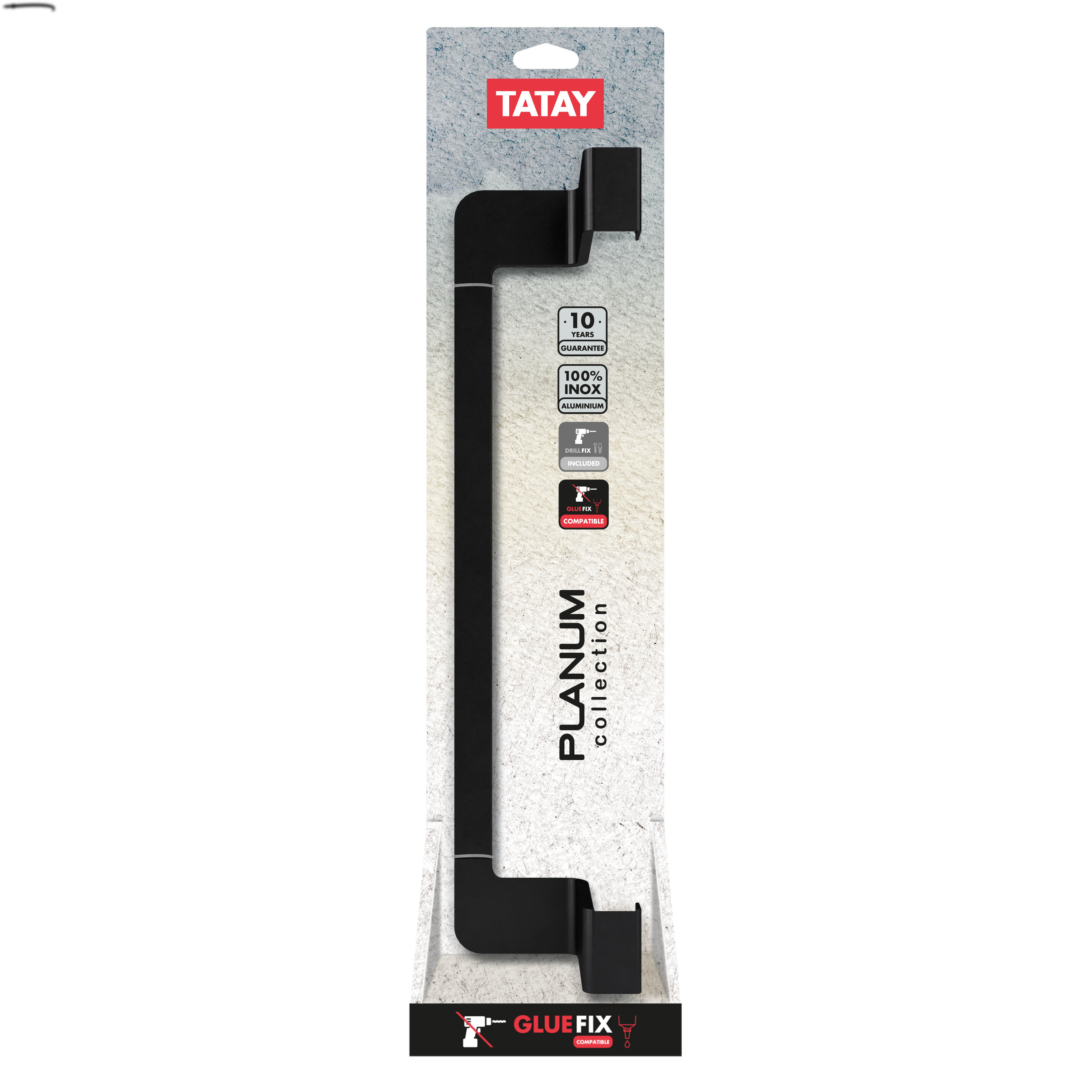 TOALLERO MUEBLE PLANUM NEGRO - 2