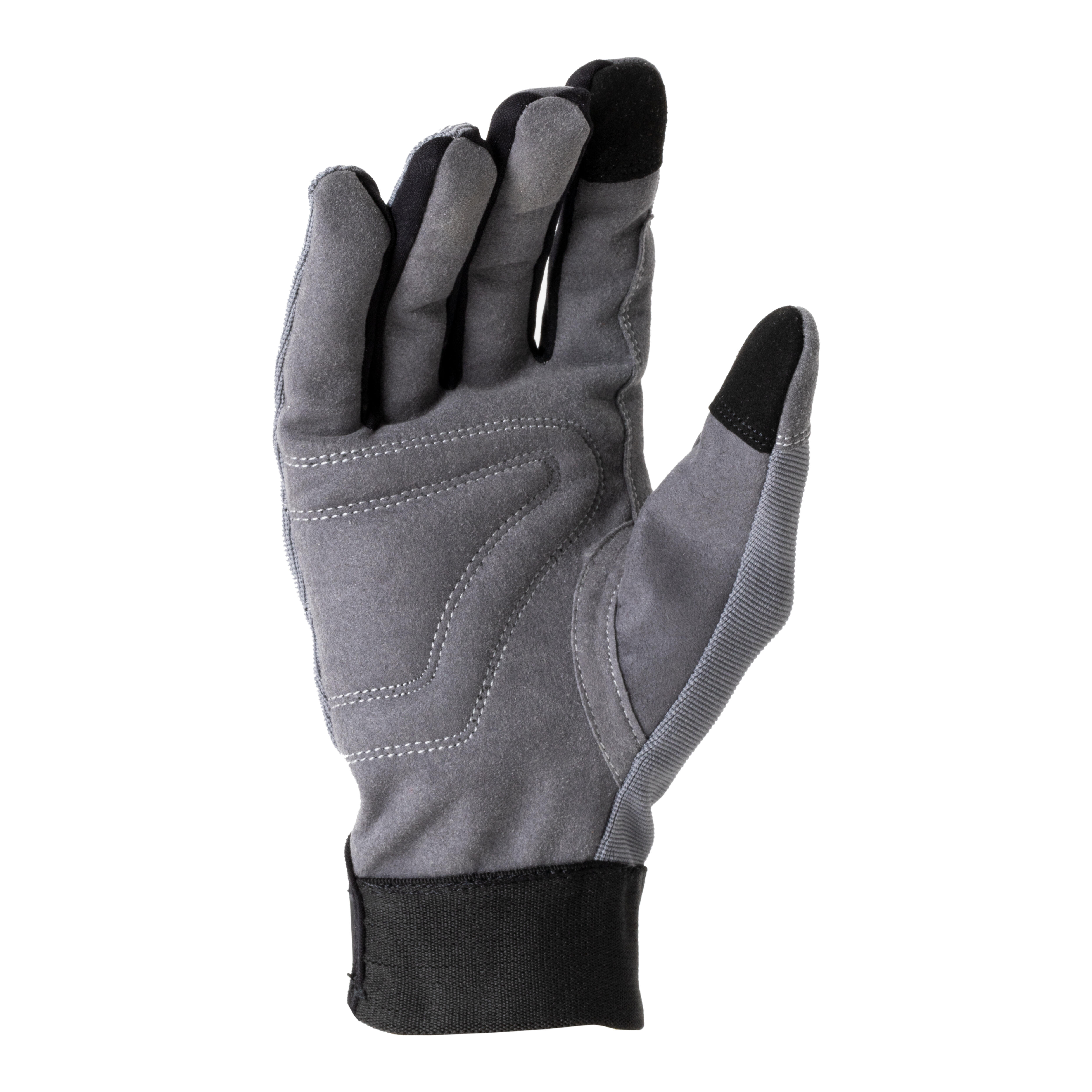 GUANTE CUERO SINTETICO GRIS TALLA 9 JUBA 270GY - 2