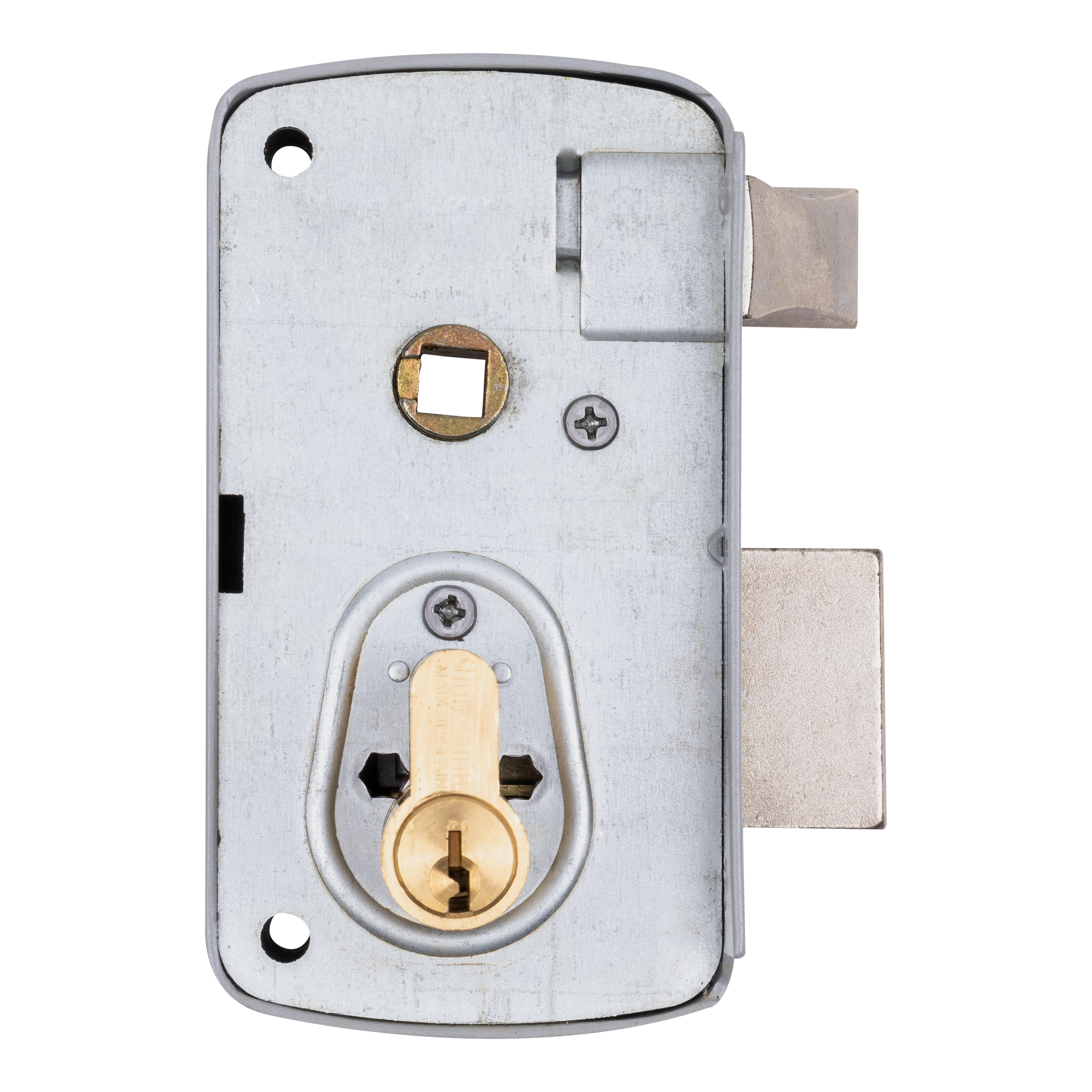 CERRADURA SOBREPONER 70  MM. 2556BPR PINTADA DERECHA MCM  - 4