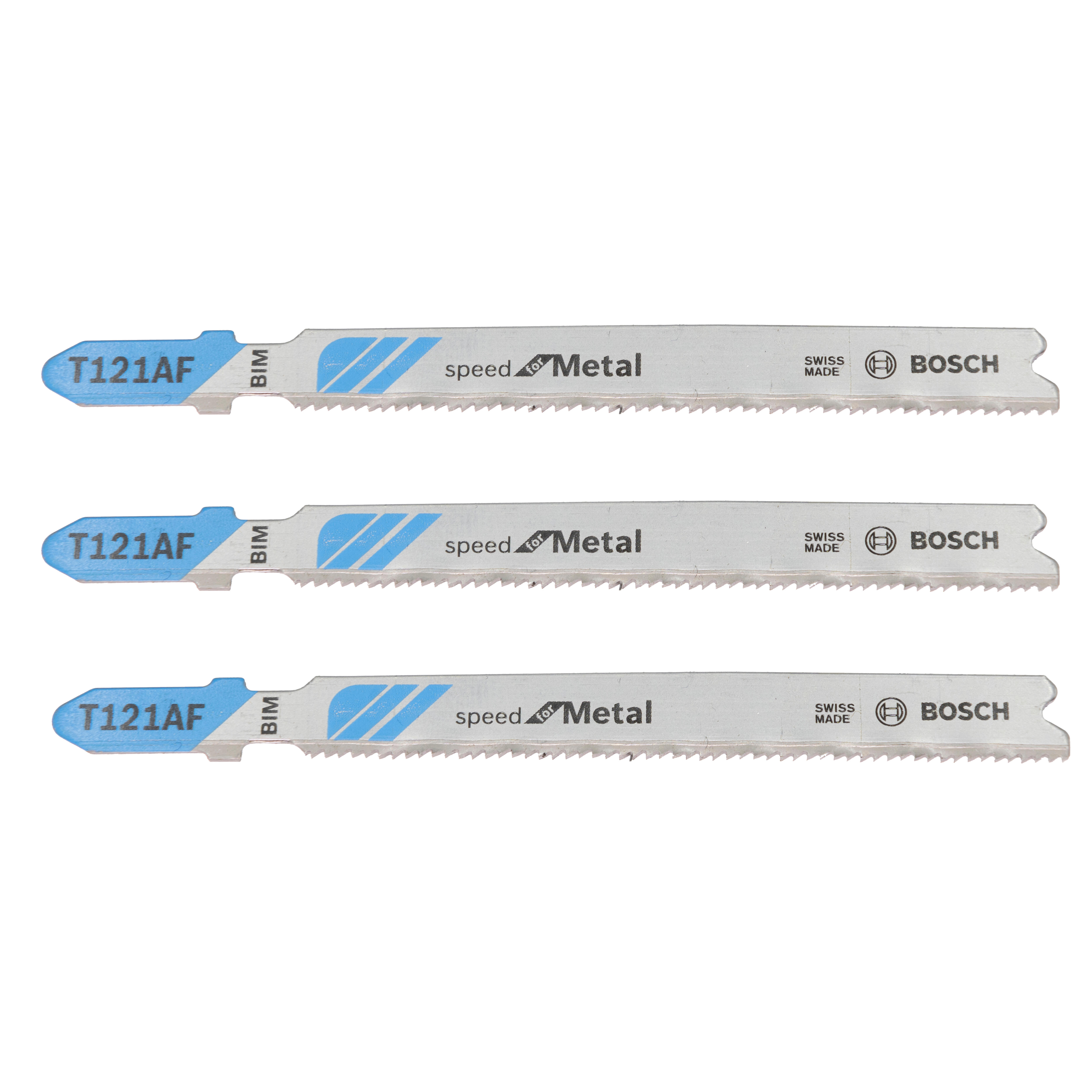 HOJA DE SIERRA DE CALAR METAL T 121AF BOSCH 3UDS - 4