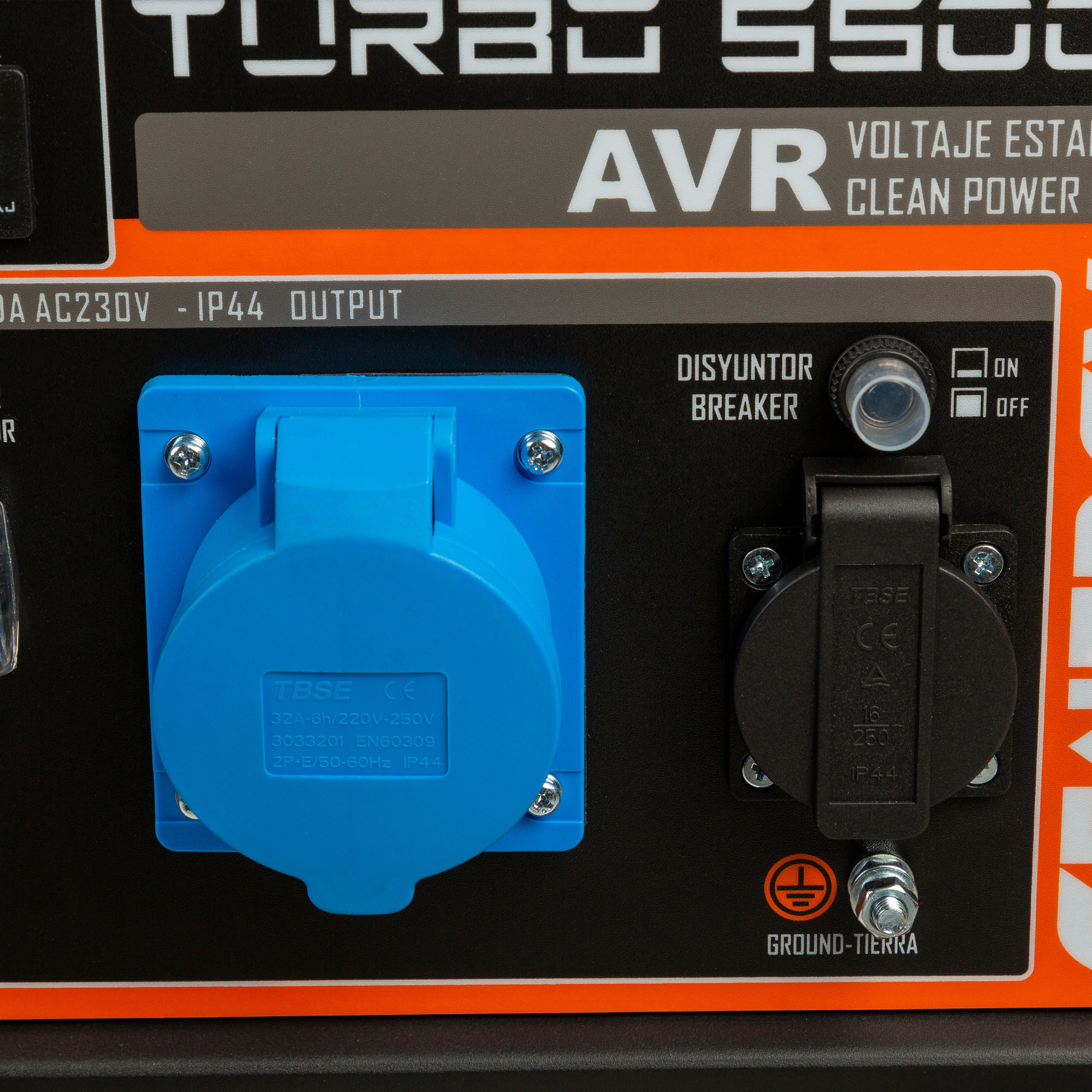 GENERADOR ELÉCTRICO GASOLINA 5500W GENERGY TURBO 5500E - 7