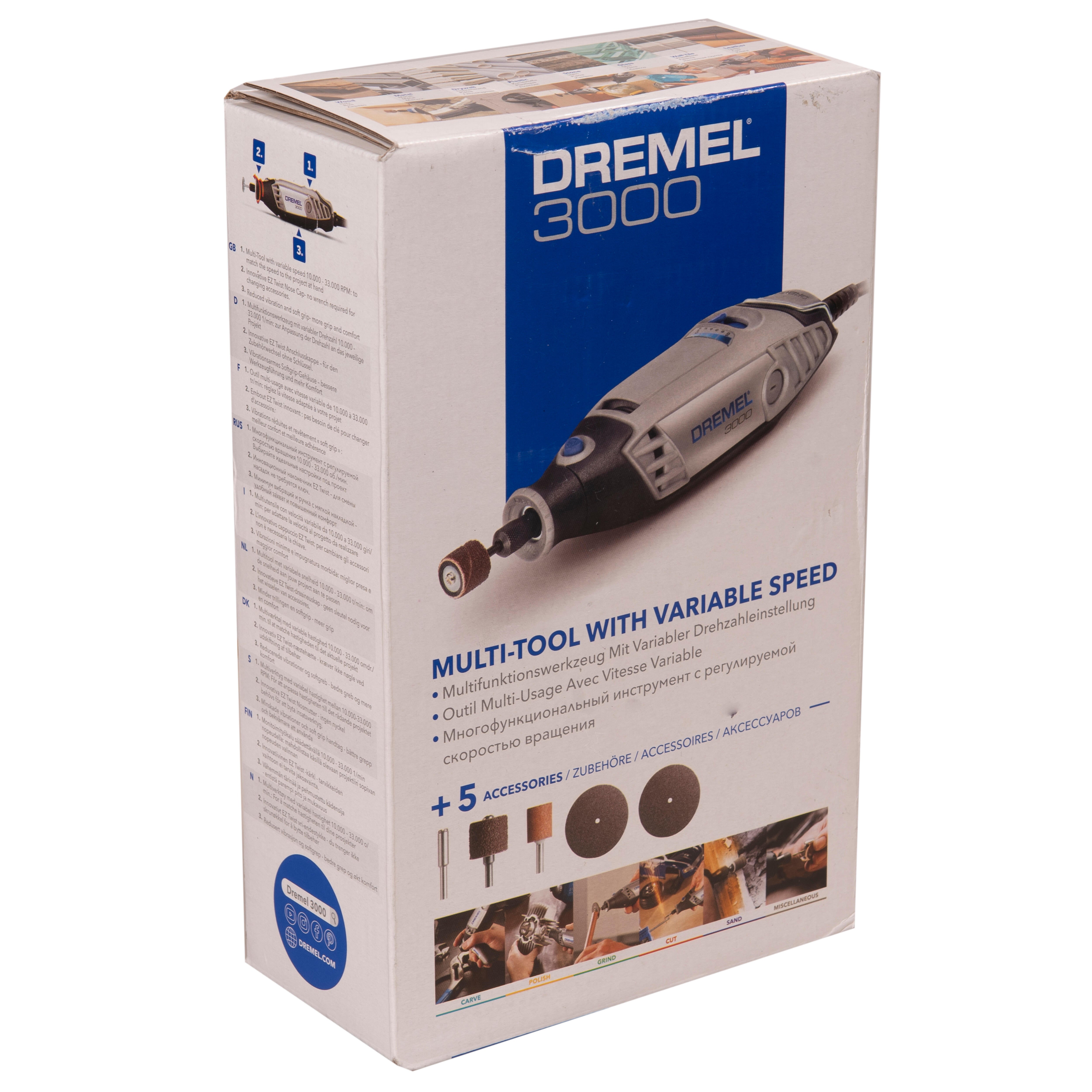DREMEL 3000 MINI HERRAMIENTA 130W - 6
