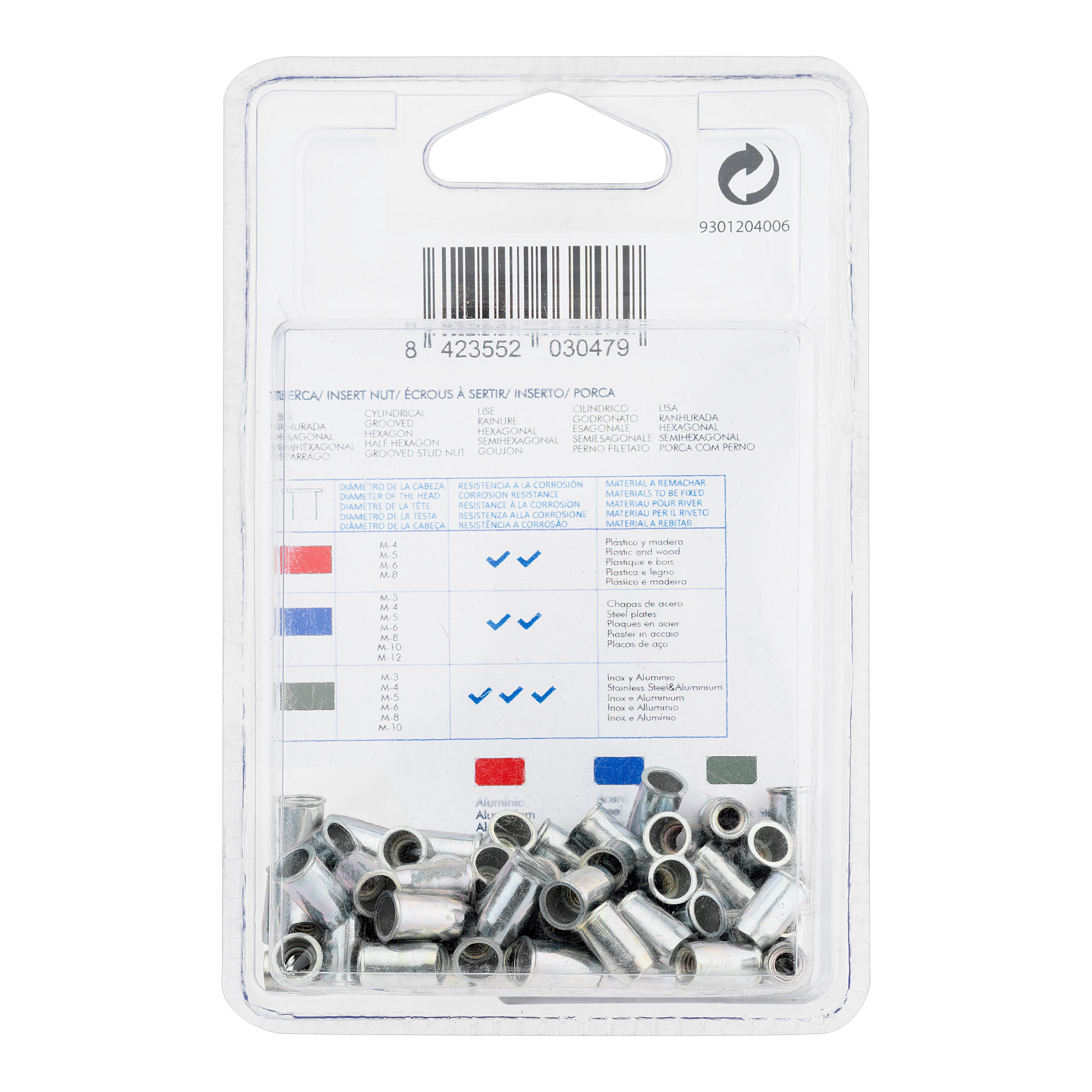 80 TUERCAS REMACHABLES ACE CAB BAJA M4 - 3