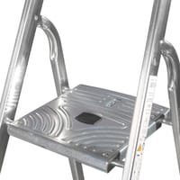 ESCALERA DOMÉSTICA ALUMINIO-ACERO 5 PELDAÑOS - 5
