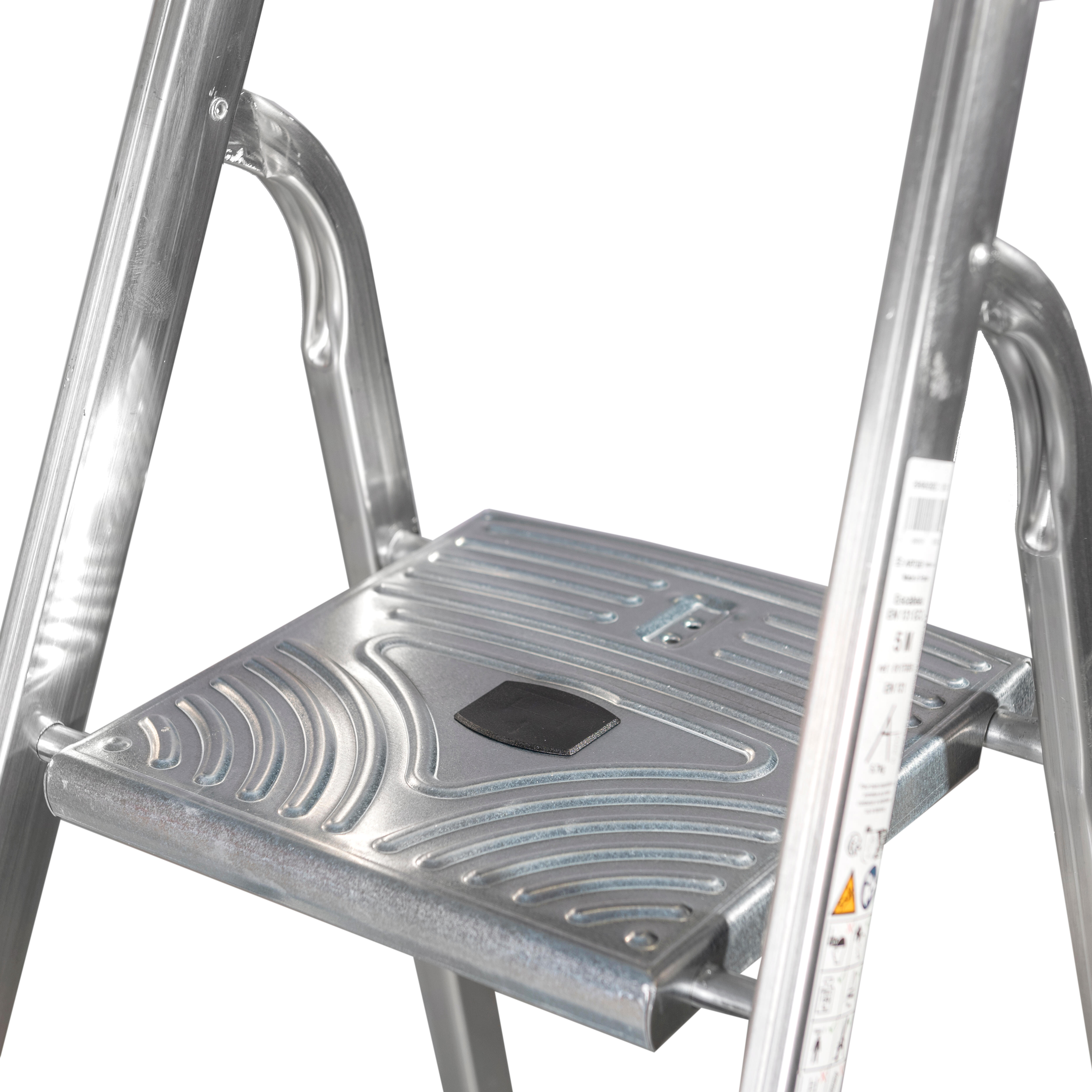 ESCALERA DOMÉSTICA ALUMINIO-ACERO 5 PELDAÑOS - 5