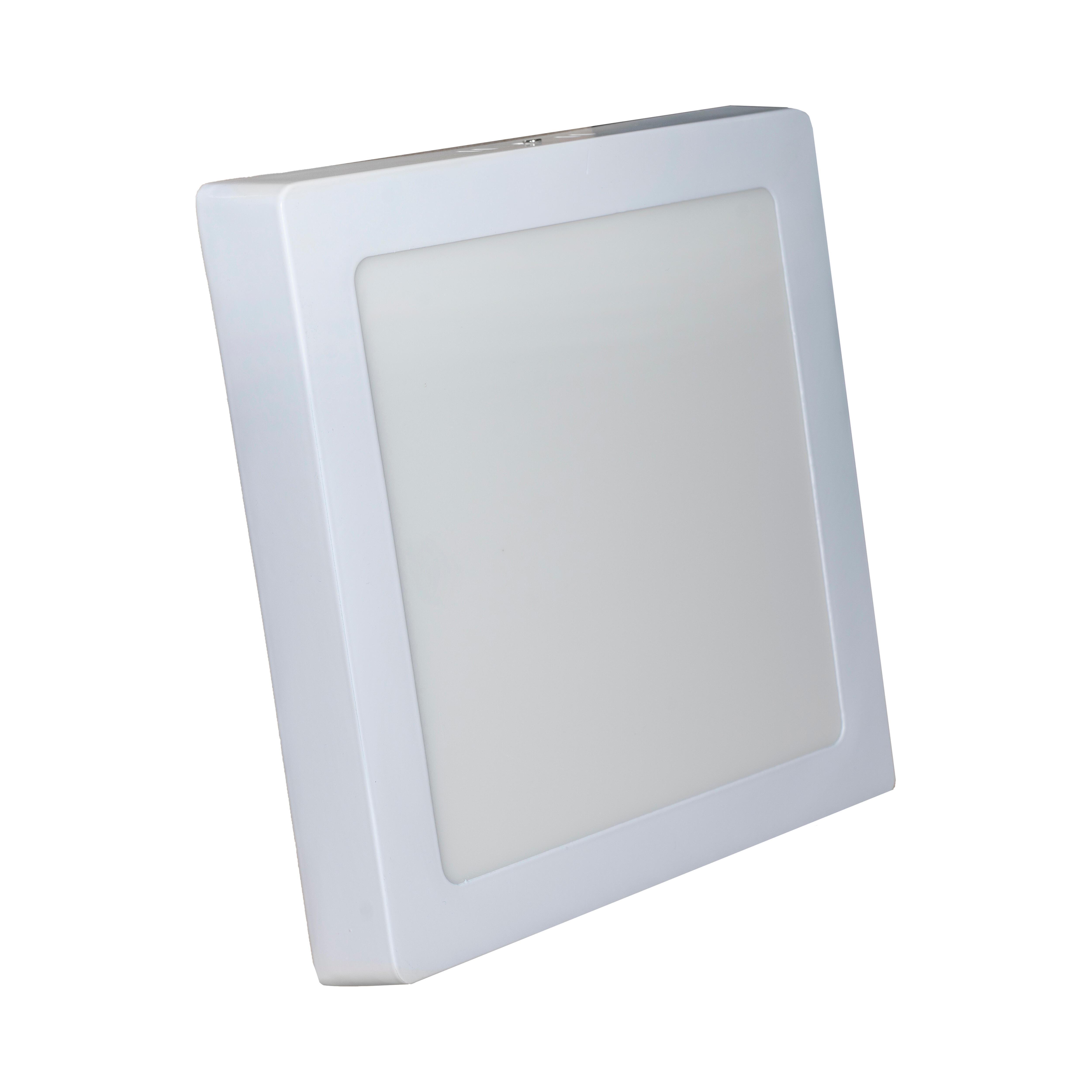 DOWNLIGHT LED SUPERFICIE CUADRADO BLANCO 20W LUZ CALIDA - 3