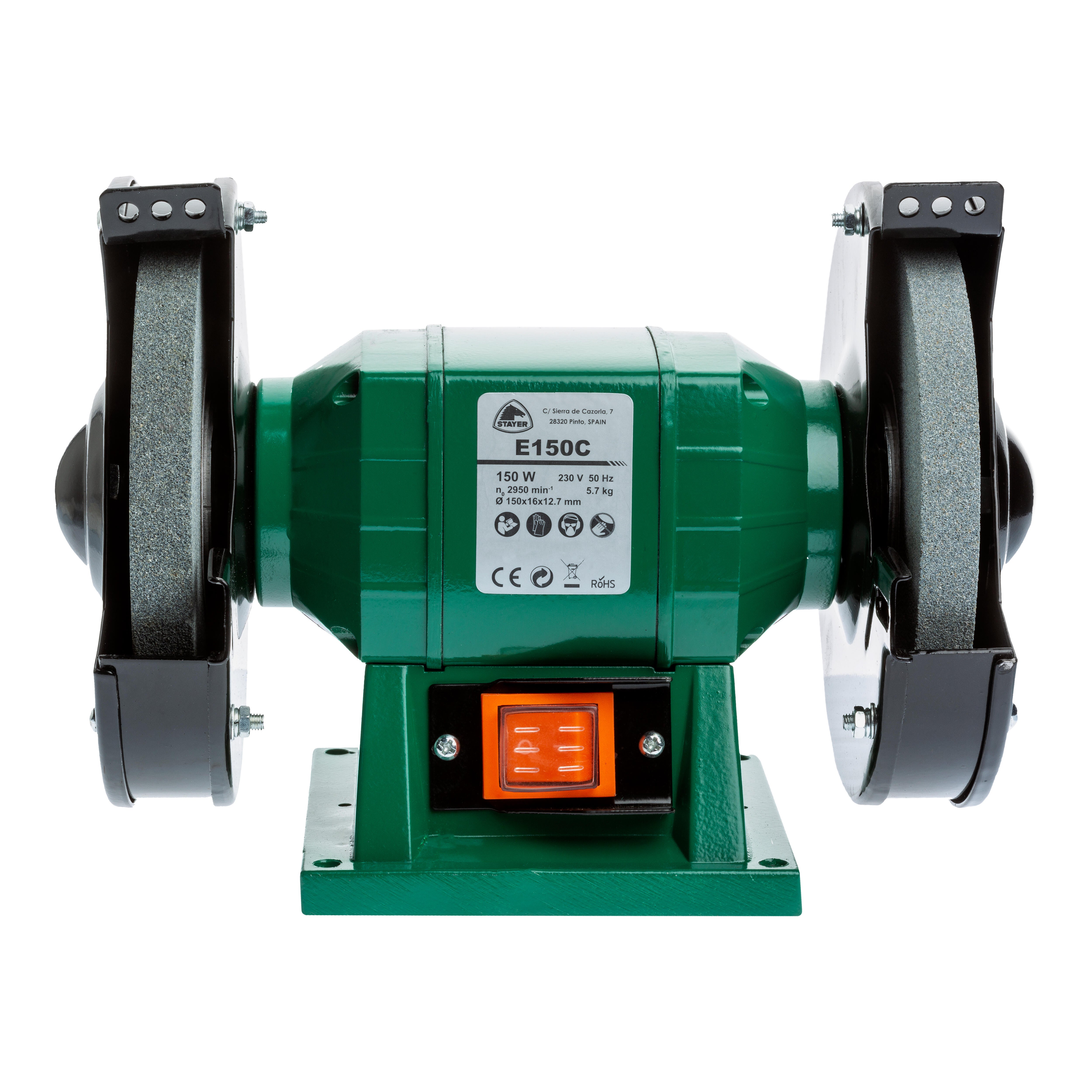 ESMERILADORA DOBLE STAYER E 150 B 150MM 150W - 4