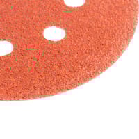 6 DISCOS DE LIJA 125MM 8 AGUJEROS GRANO 60 - 3