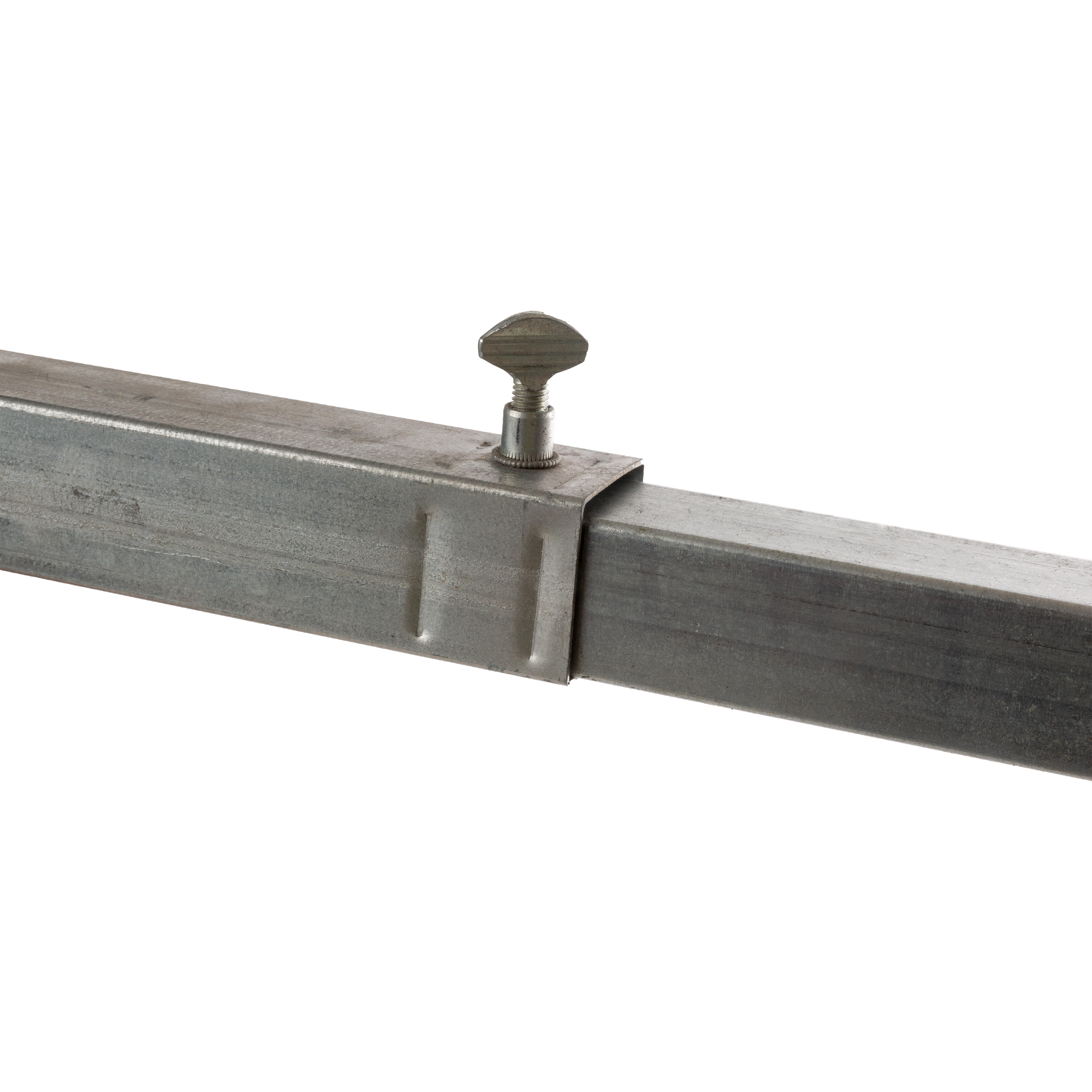 REGLE EXTENSIBLE ACERO GALVANIZADO CON PESTAÑA 1,5 A 2,9M - 4