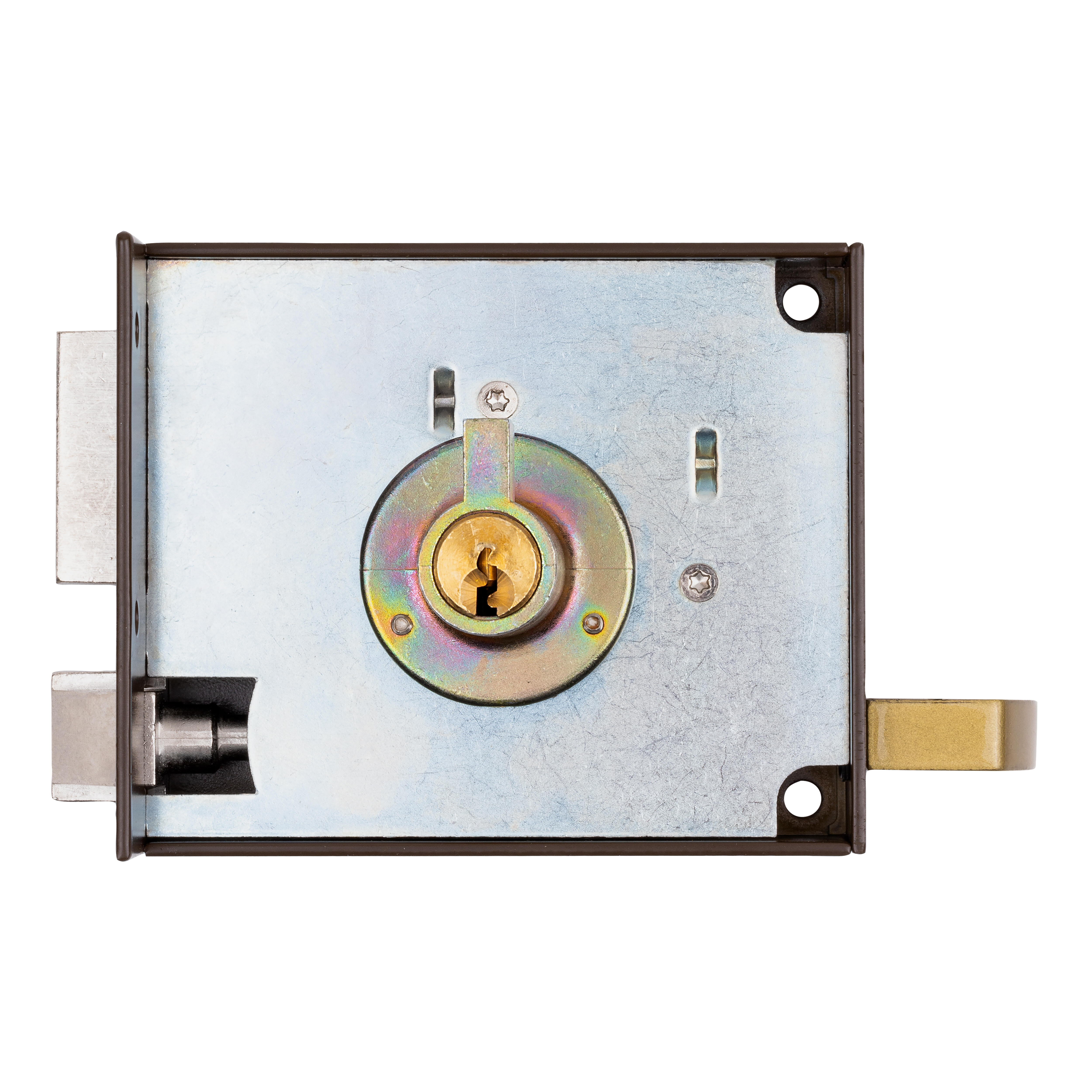 CERRADURA SOBREPONER 100  MM. PINTADA 125 A DERECHA YALE - 4