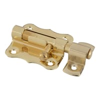 PESTILLO 50MM PUERTA DE SEGURIDAD PARA INTERIOR Y EXTERIOR LATONADO  AMIG - 2