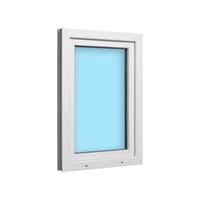 VENTANA PVC OSCILOBATIENTE BLANCA 70X100CM - 2