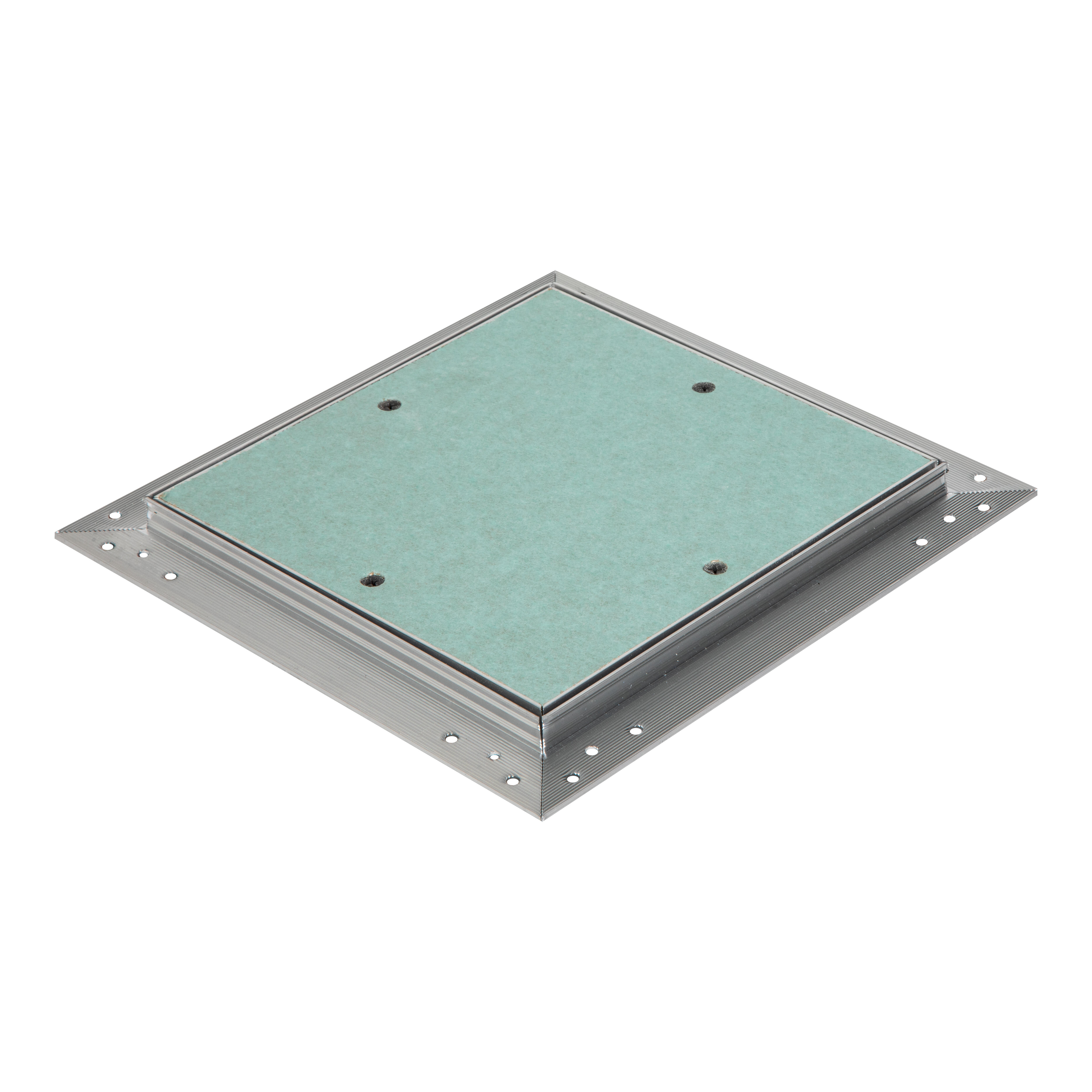 TRAMPILLA DE INSPECCIÓN MARCO ALUMNIO Y PLACA DE YESO HIDRÓFUGA 20X20 CM - 2