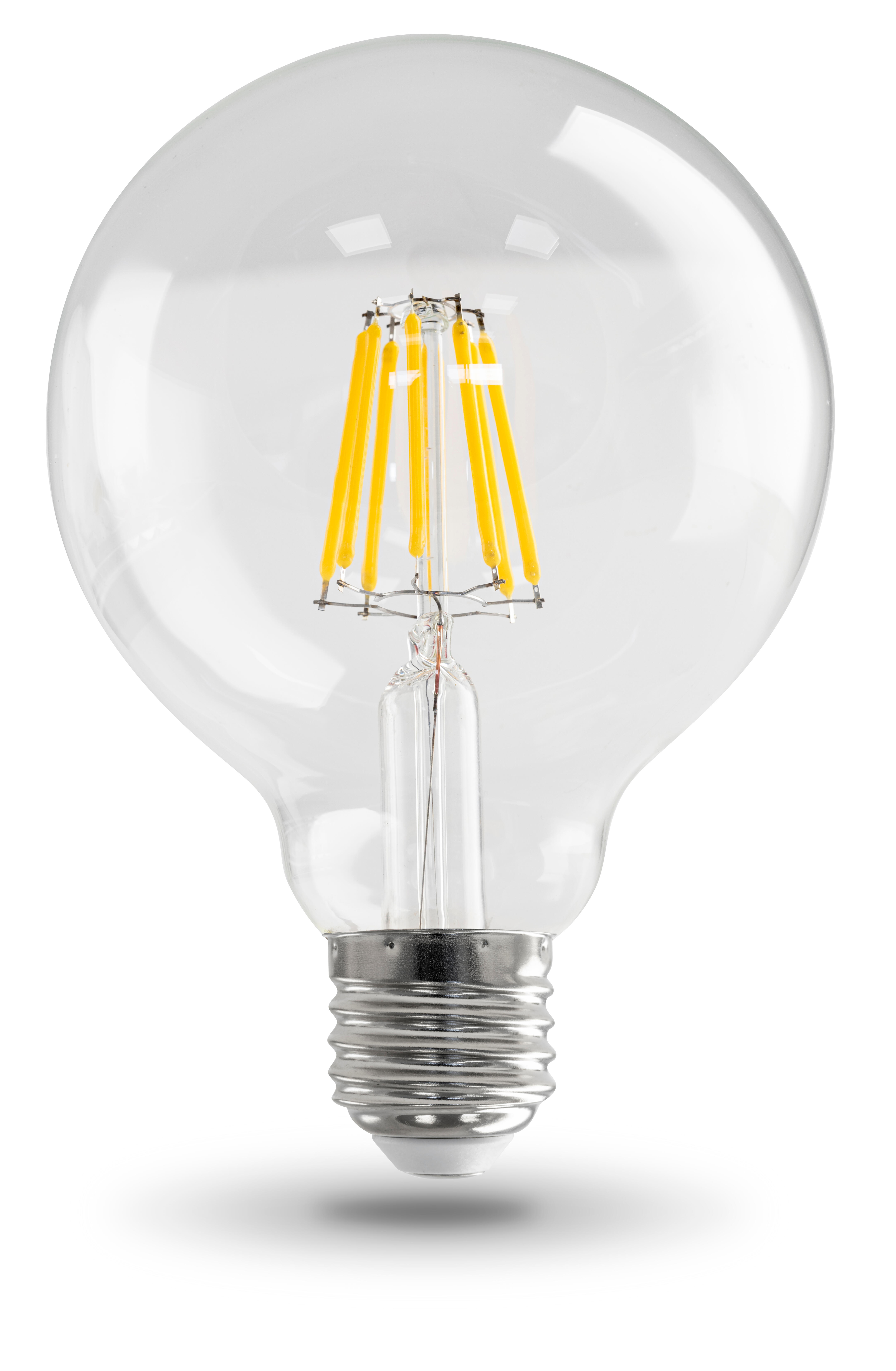 BOMBILLA LED GLOBO FILAMENTO E27 599LM 8W LUZ FRIA - 2