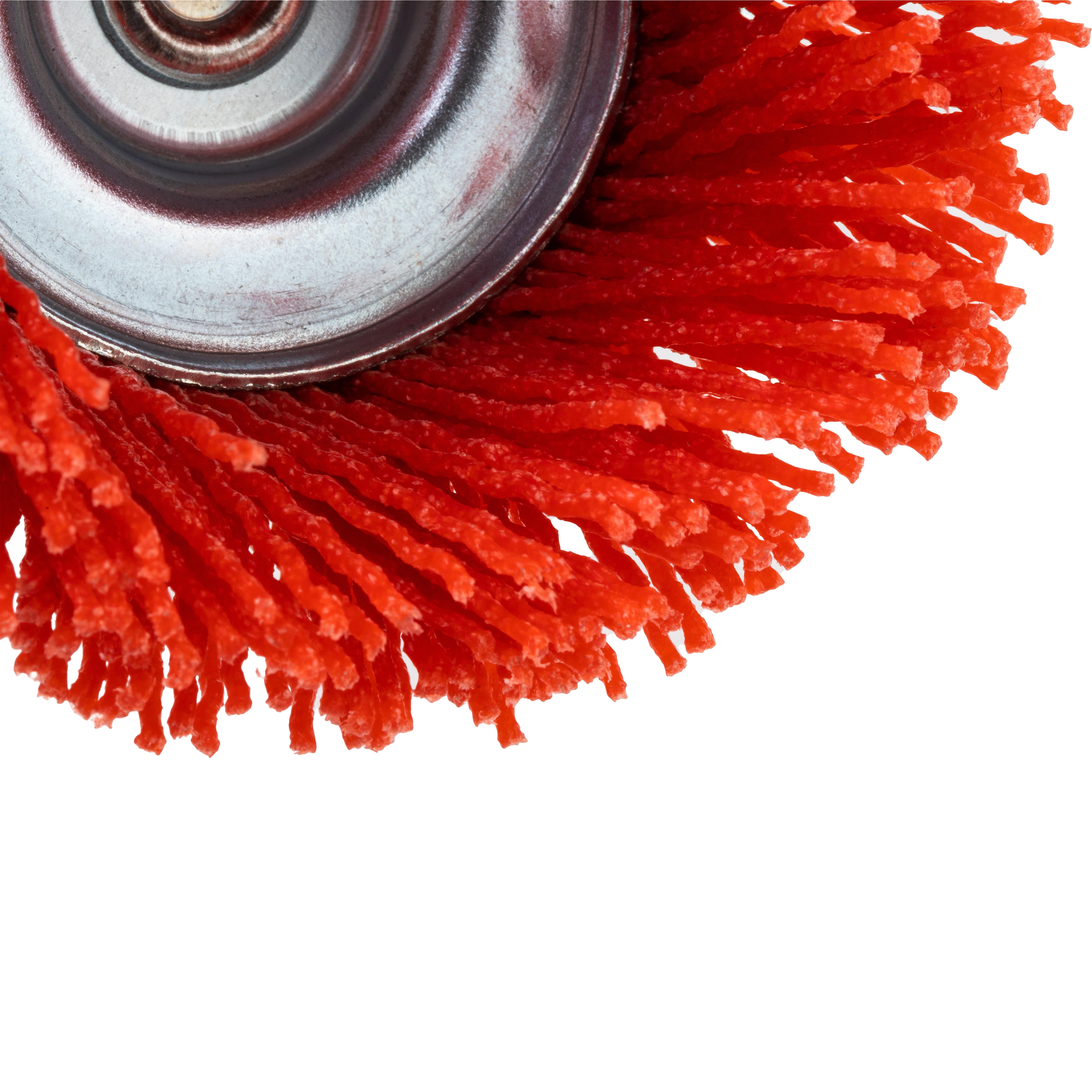 CEPILLO TAZA NYLON PARA TALADRO 75MM BELLOTA - 3