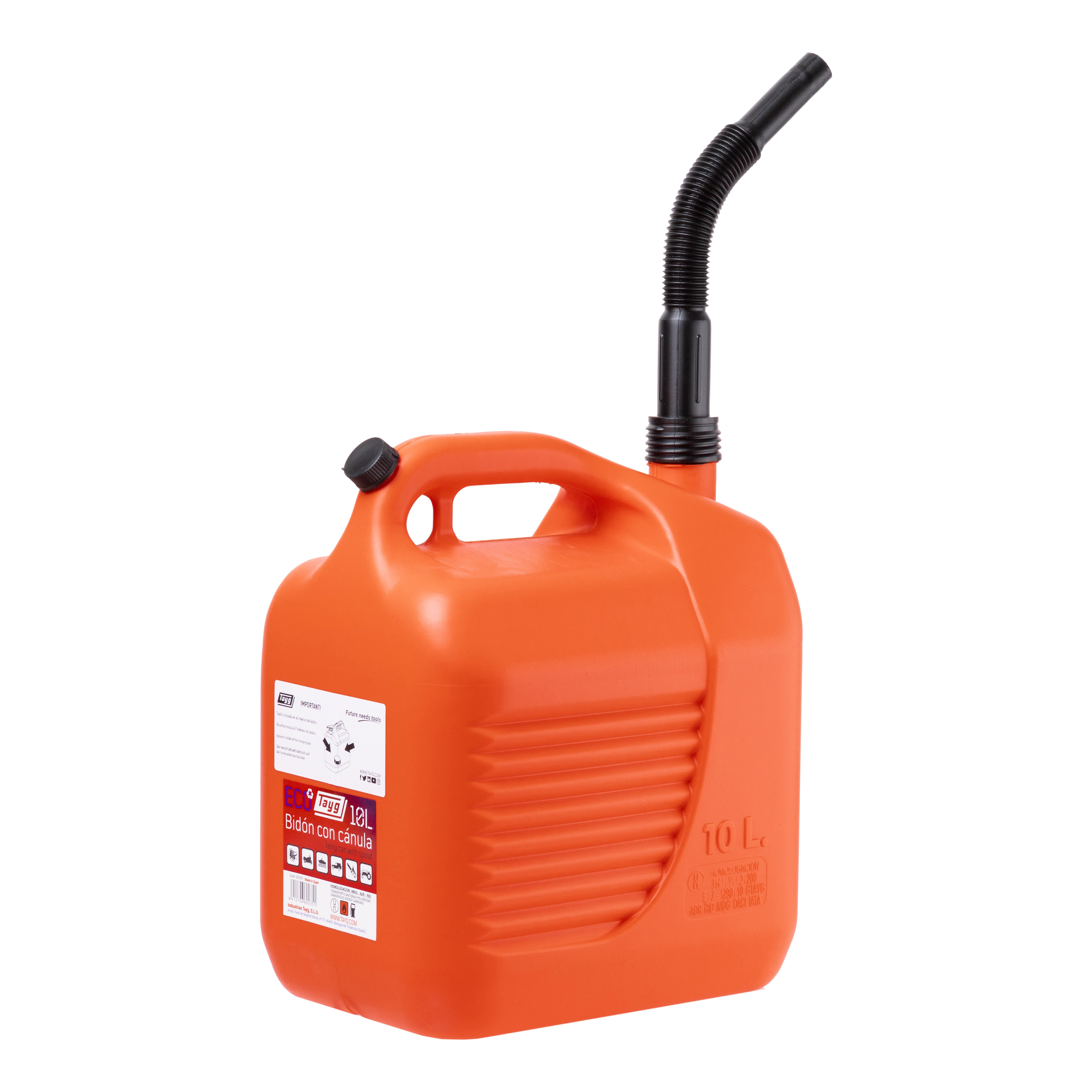 BIDÓN PLÁSTICO CON CÁNULA 10L - 2