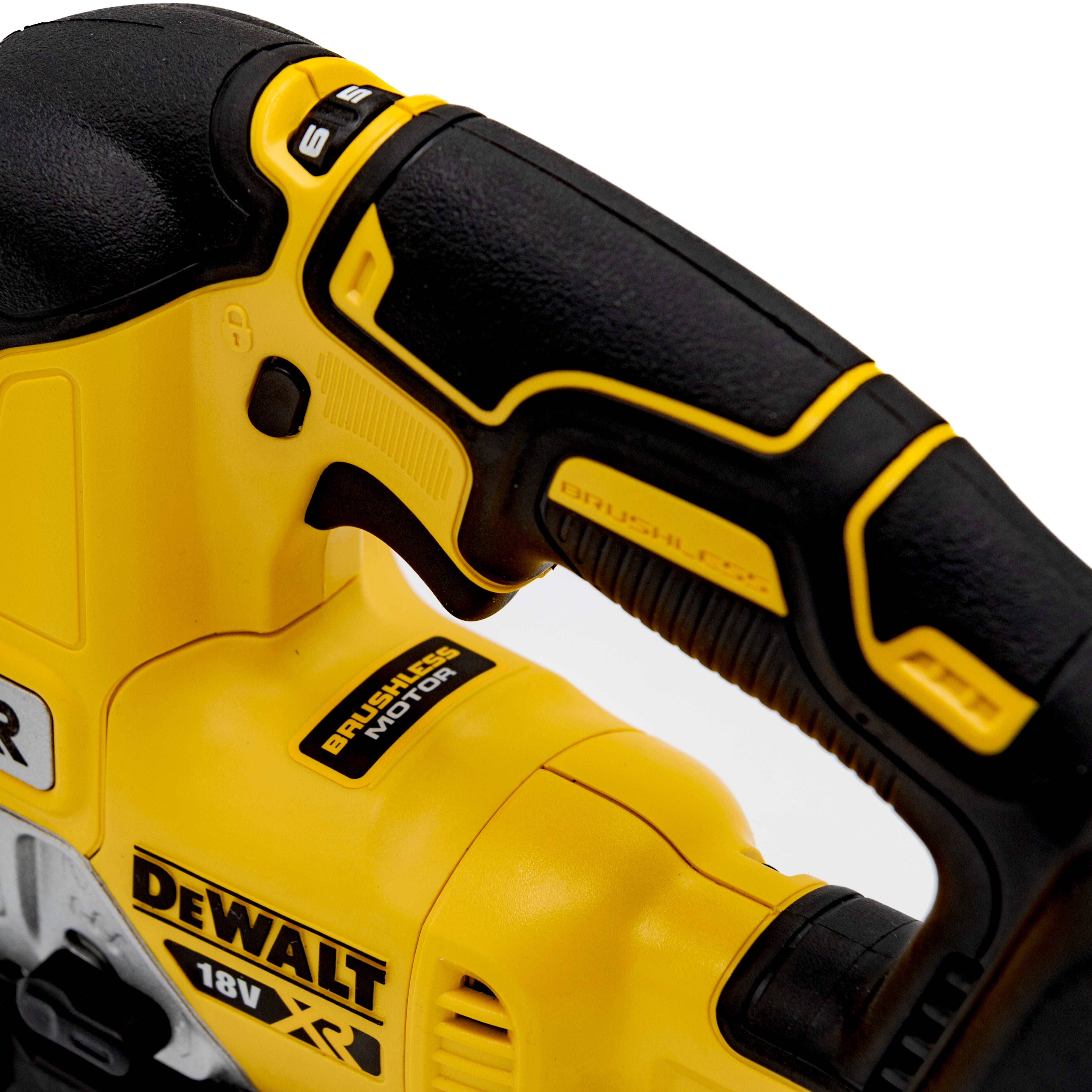 SIERRA CALAR BATERÍA BRUSHLESS 18V DEWALT DCS334N - 8