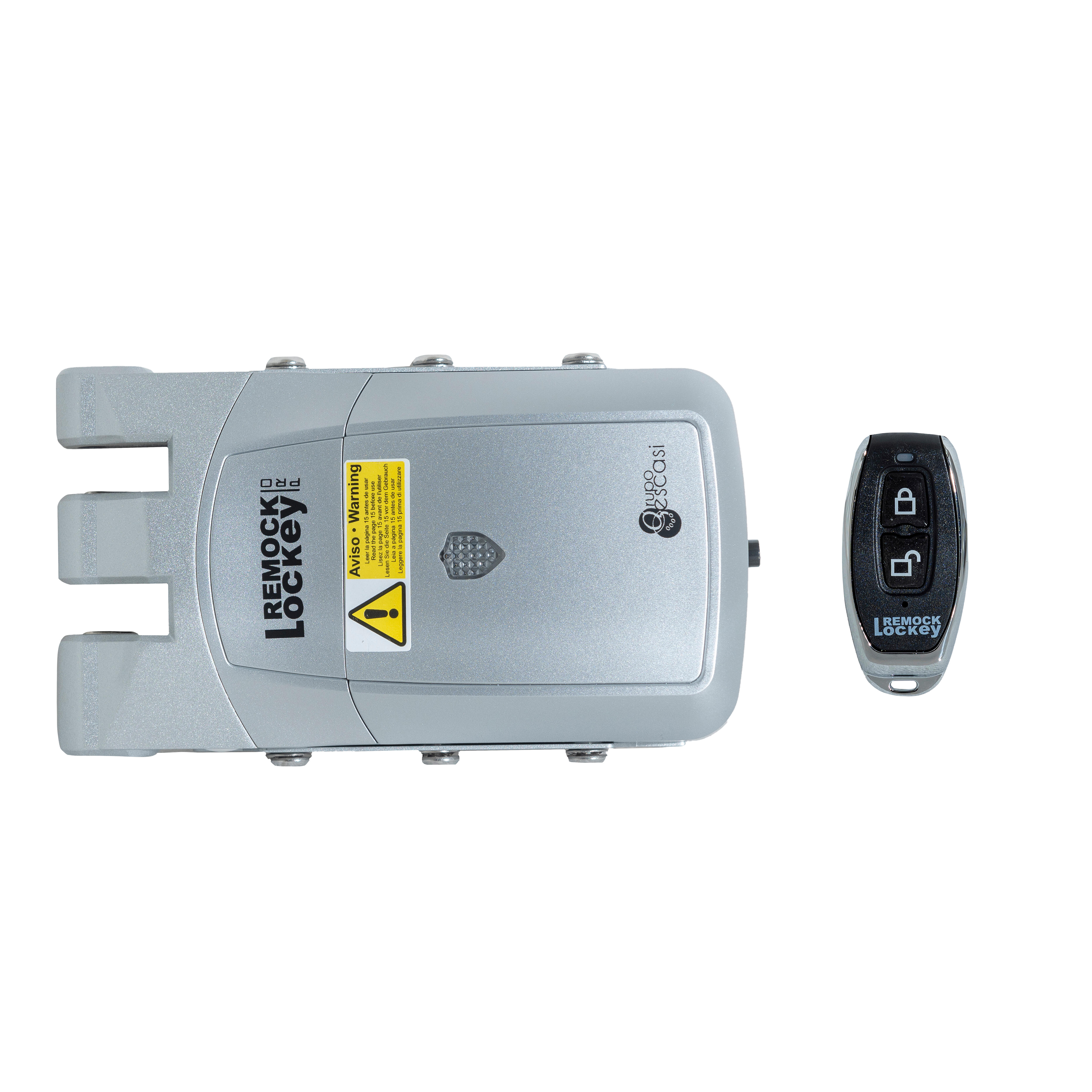 CERRADURA INVISIBLE REMOCK LOCKEY PRO RLP PLATEADA - 7