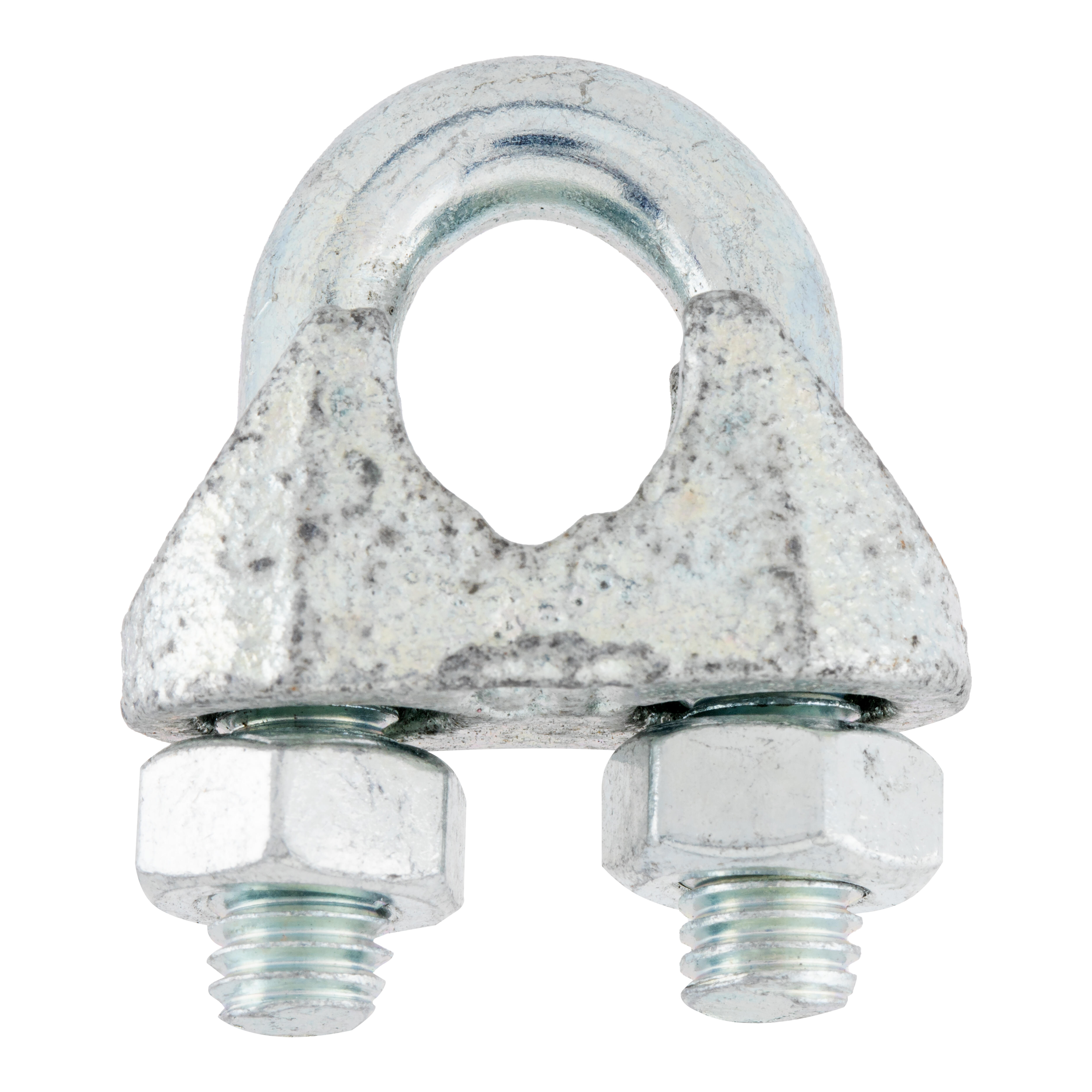 SUJETACABLE ESTRIBO DIN 741 GALVANIZADO 10 MM. 4 UDS - 3