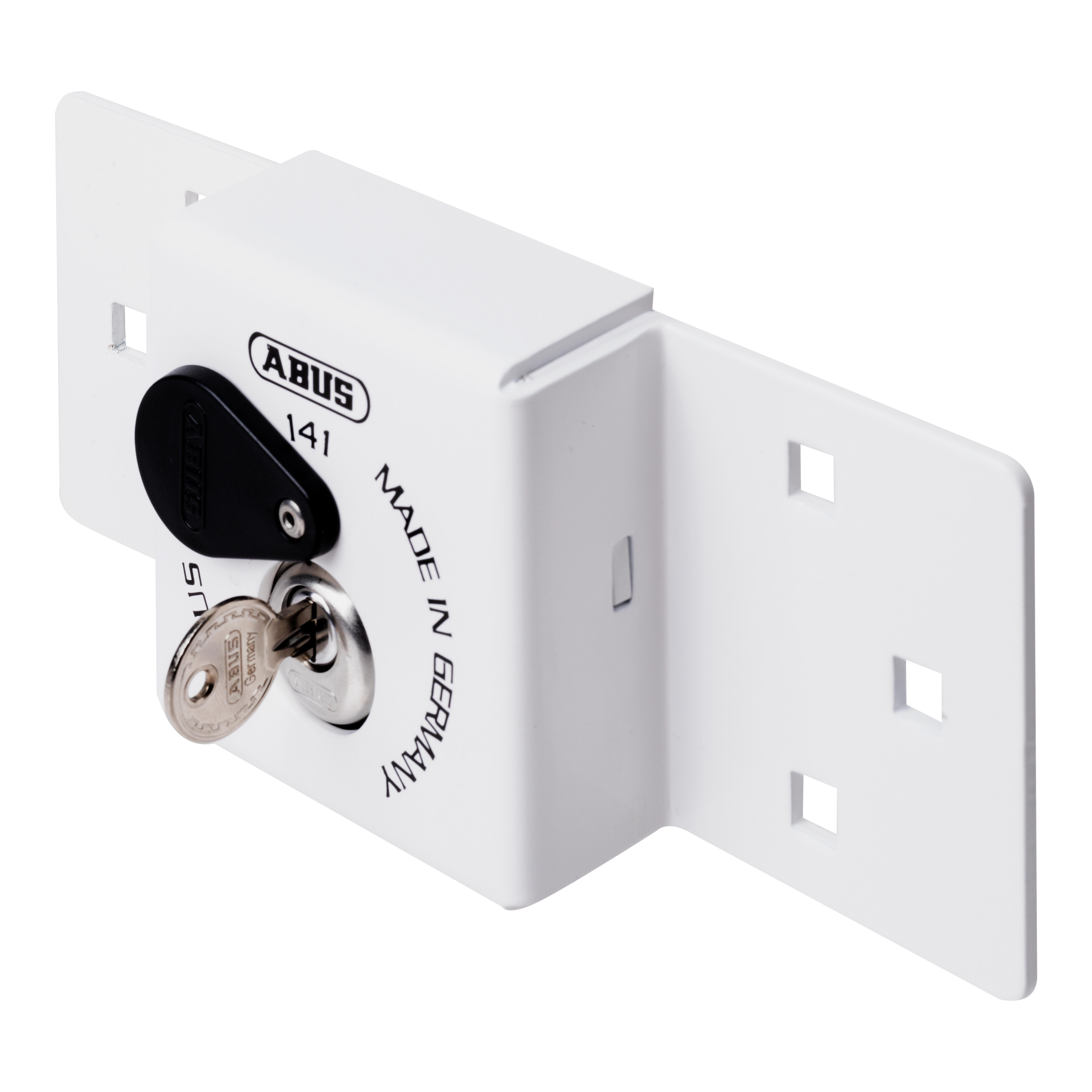 CERRADURA CERROJO UNIVERSAL PARA FURGONETAS BLANCO ABUS - 7