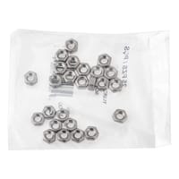 TUERCA HEXAGONAL DIN 934 ACERO INOXIDABLE A2 M6. 25 UDS. - 2