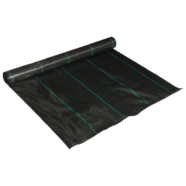 MALLA ANTIHIERBAS VERDE 2,10X25 M