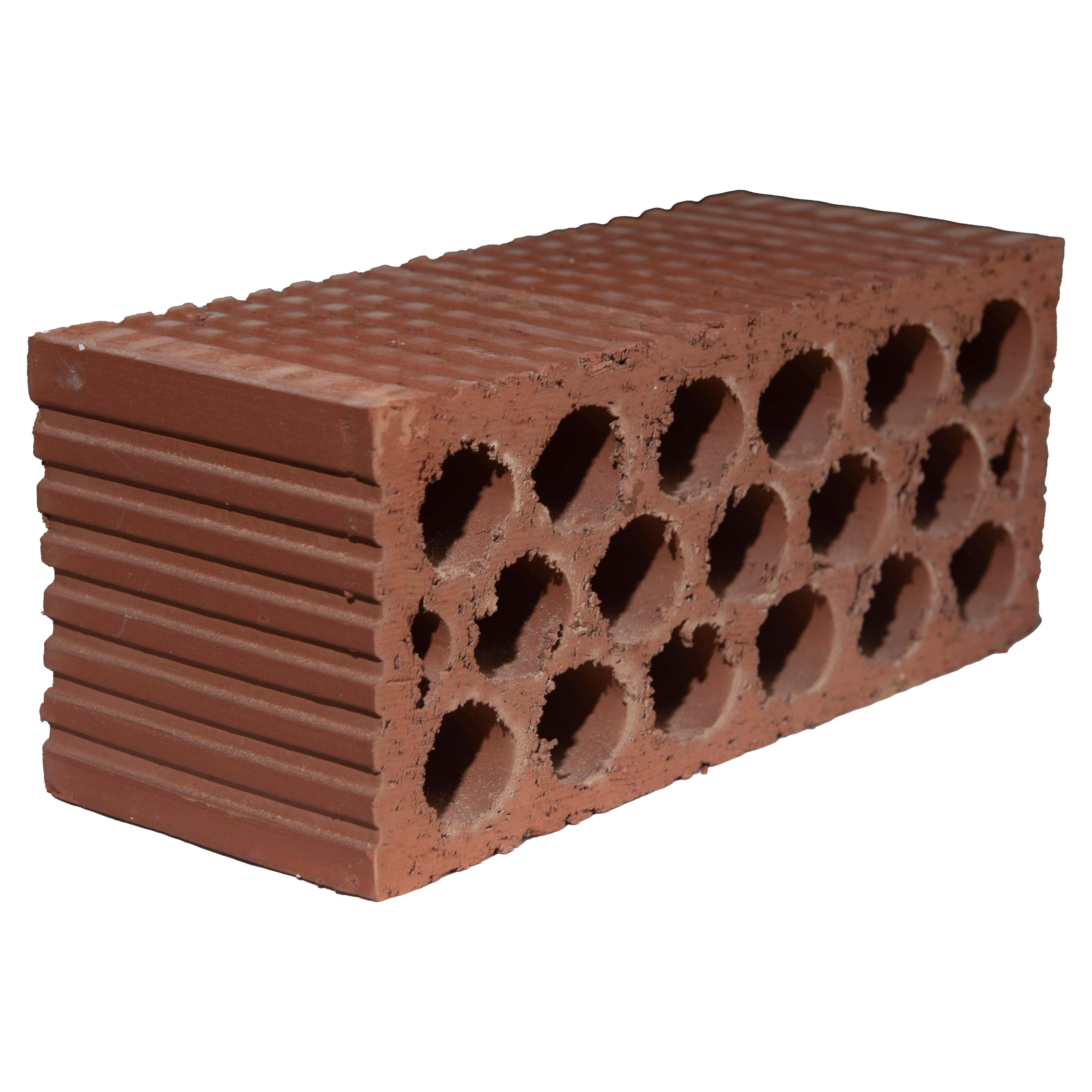 LADRILLO MACIZO PERFORADO 23X10X10 CM - 2