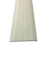 PERFIL DE TRANSICION ADHESIVO ACERO ROBLE B 83CM - 2