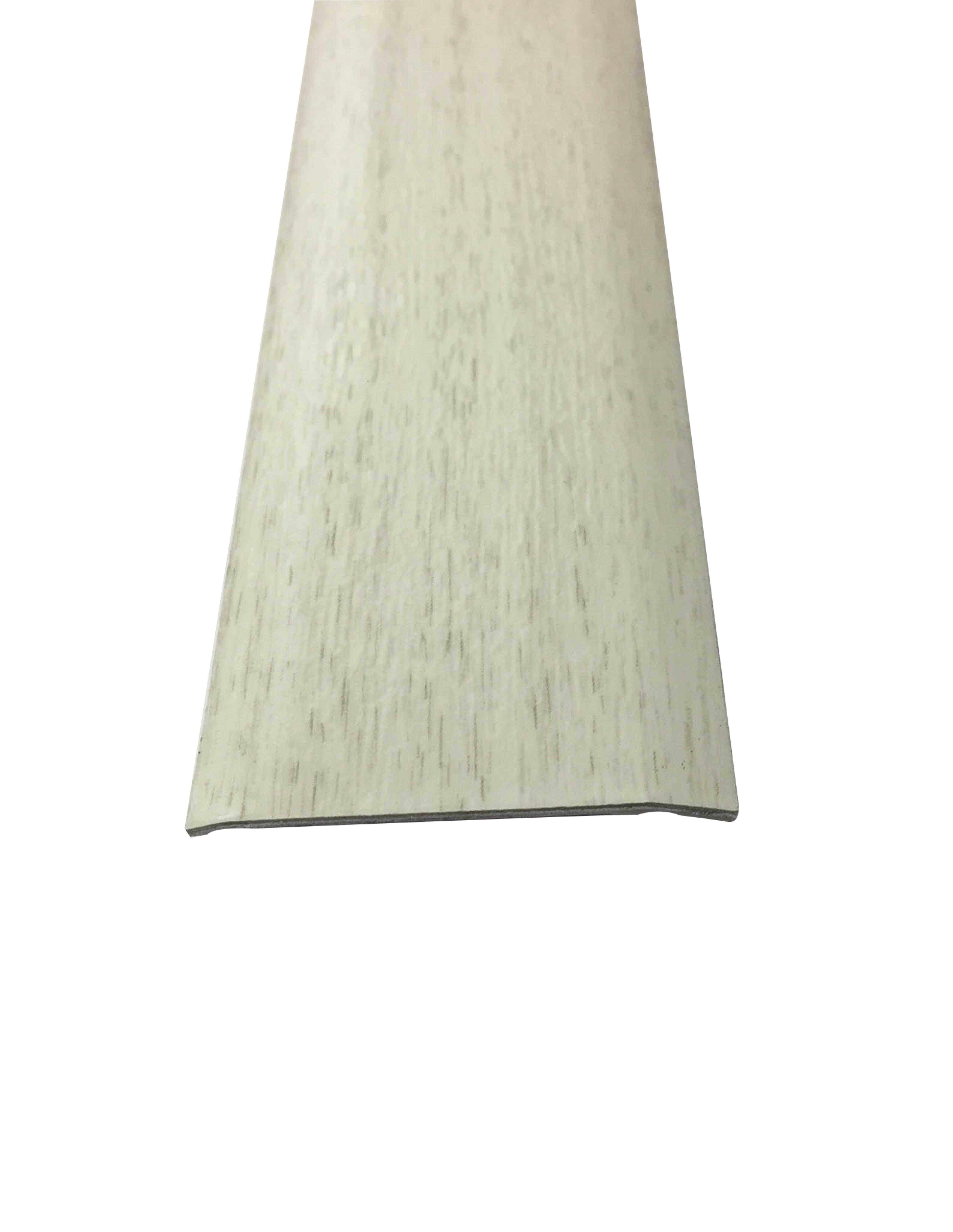 PERFIL DE TRANSICION ADHESIVO ACERO ROBLE B 83CM - 2