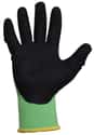 GUANTES DE POLYESTER / ALGODÓN LATEX RUGOSO JUBA H1222V T9 - 2