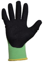 GUANTES DE POLYESTER / ALGODÓN LATEX RUGOSO JUBA H1222V T9 - 2