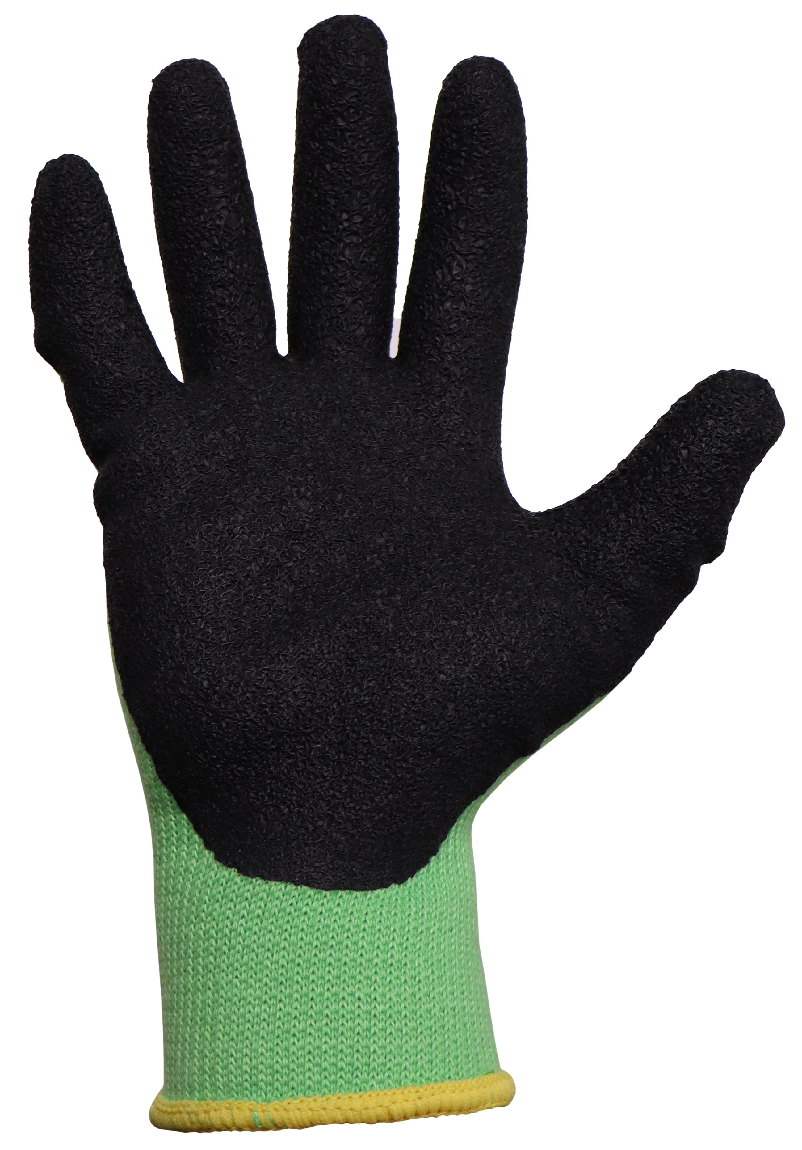 GUANTES DE POLYESTER / ALGODÓN LATEX RUGOSO JUBA H1222V T9 - 2