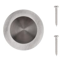 CONCHA MUEBLE REDONDA ACERO INOXIDABLE MODELO 401.40 - 2