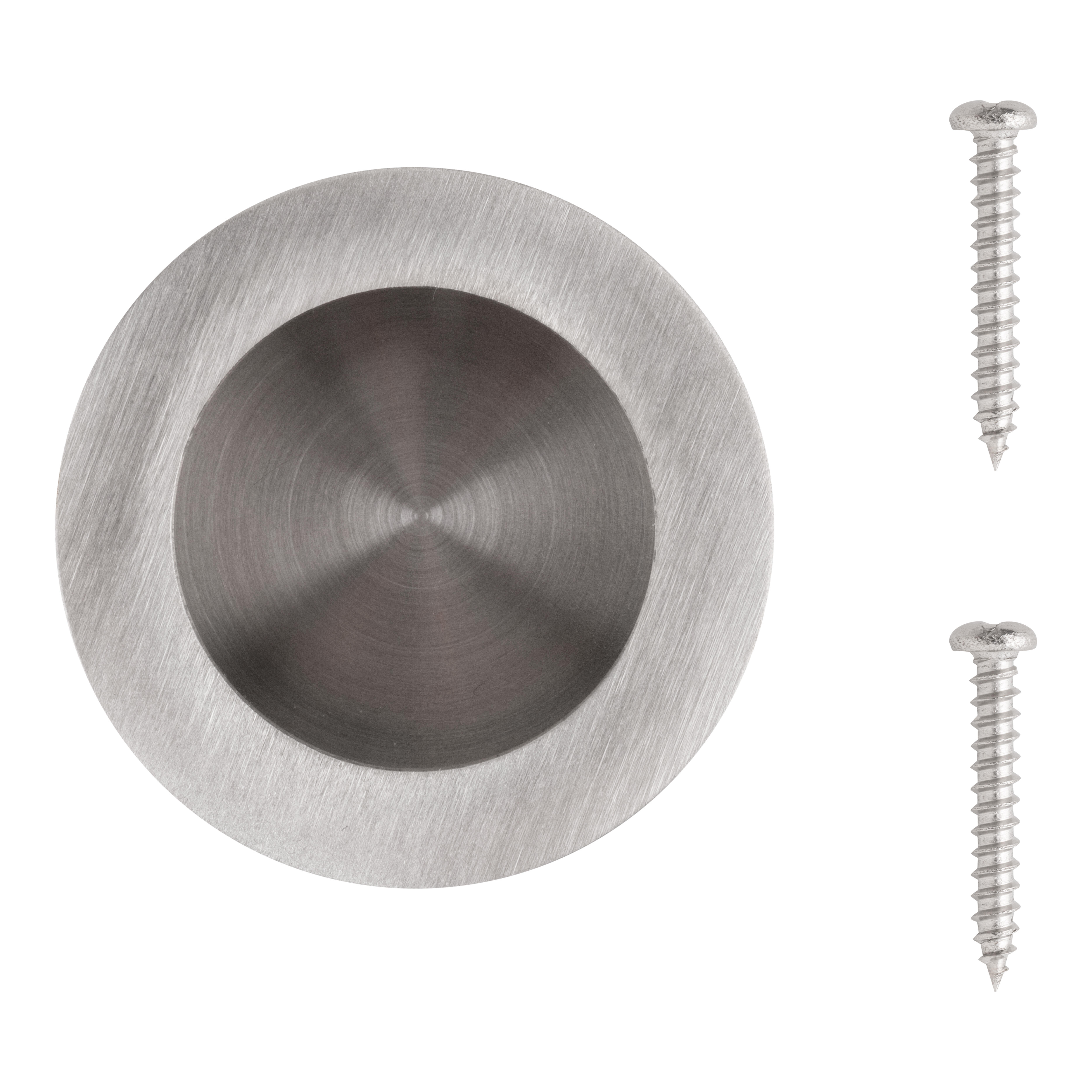 CONCHA MUEBLE REDONDA ACERO INOXIDABLE MODELO 401.40 - 2