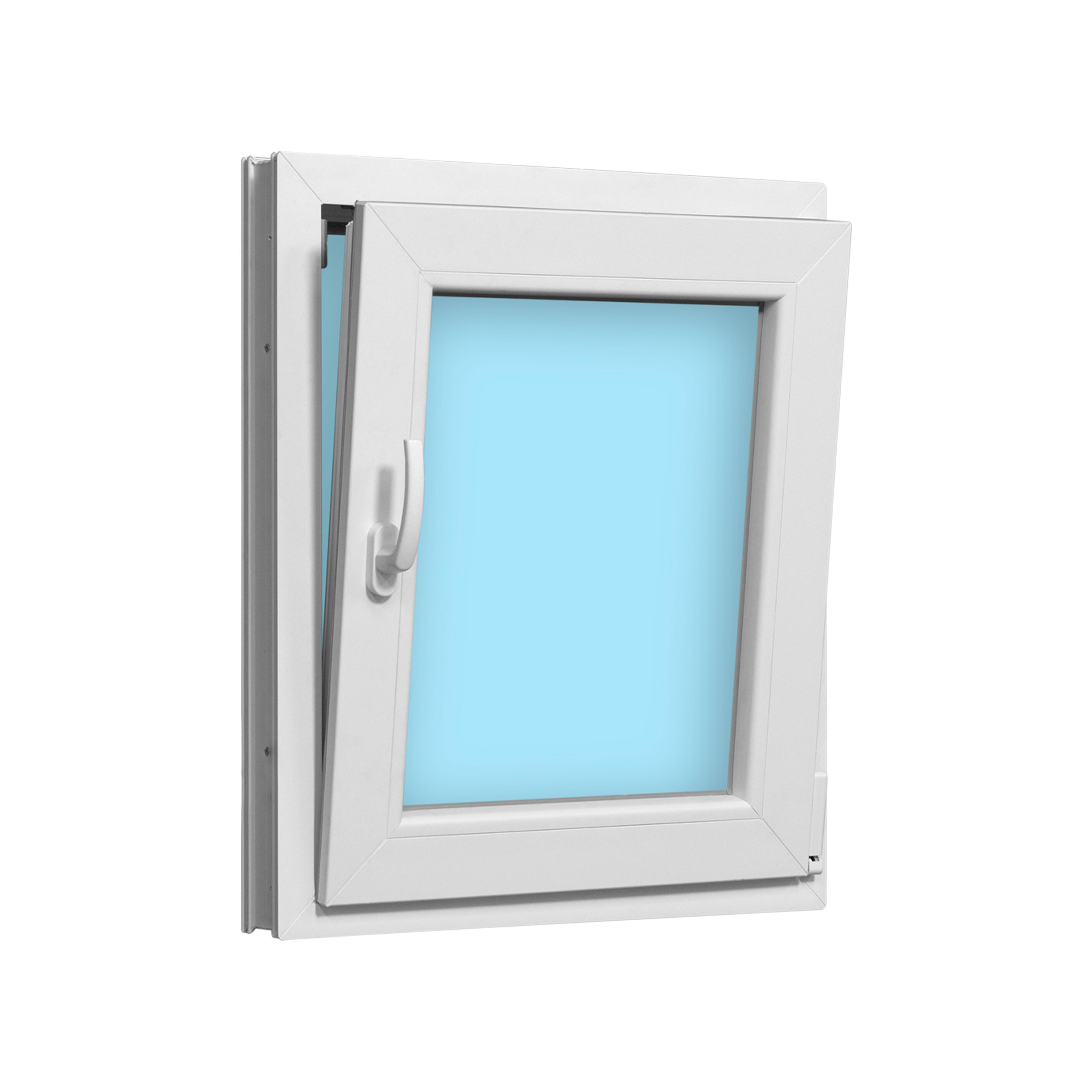 VENTANA PVC OSCILOBATIENTE BLANCA 60X70CM DERECHA - 3