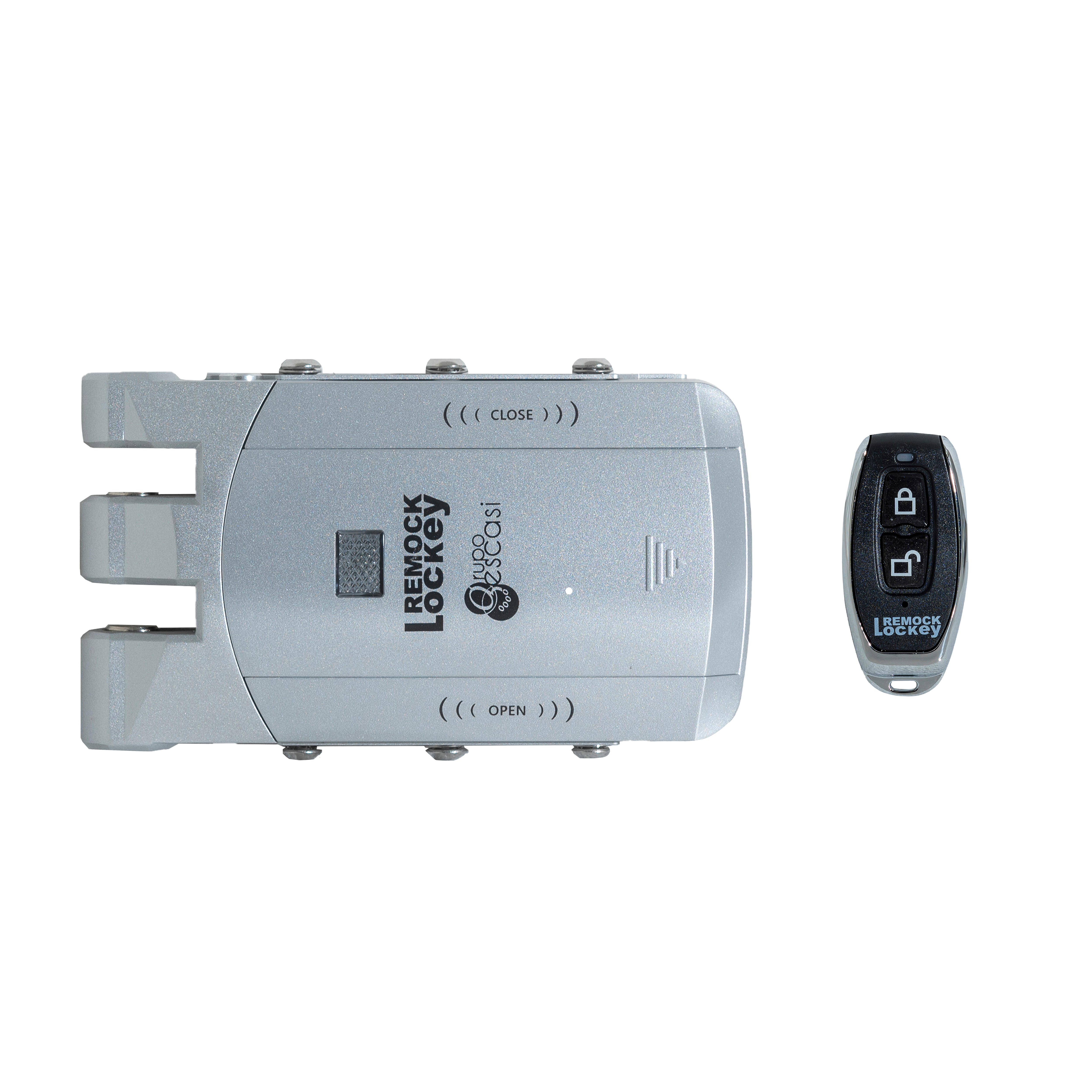 CERRADURA INVISIBLE REMOCK LOCKEY RLK PLATEADA - 5