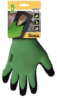 GUANTES DE POLYESTER / ALGODÓN LATEX RUGOSO JUBA H1222V T9 - 4