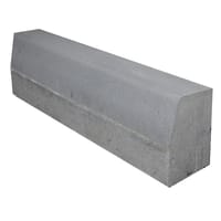 BORDILLO DE HORMIGÓN TRAPEZOIDAL GRIS 100X15X25CM - 2