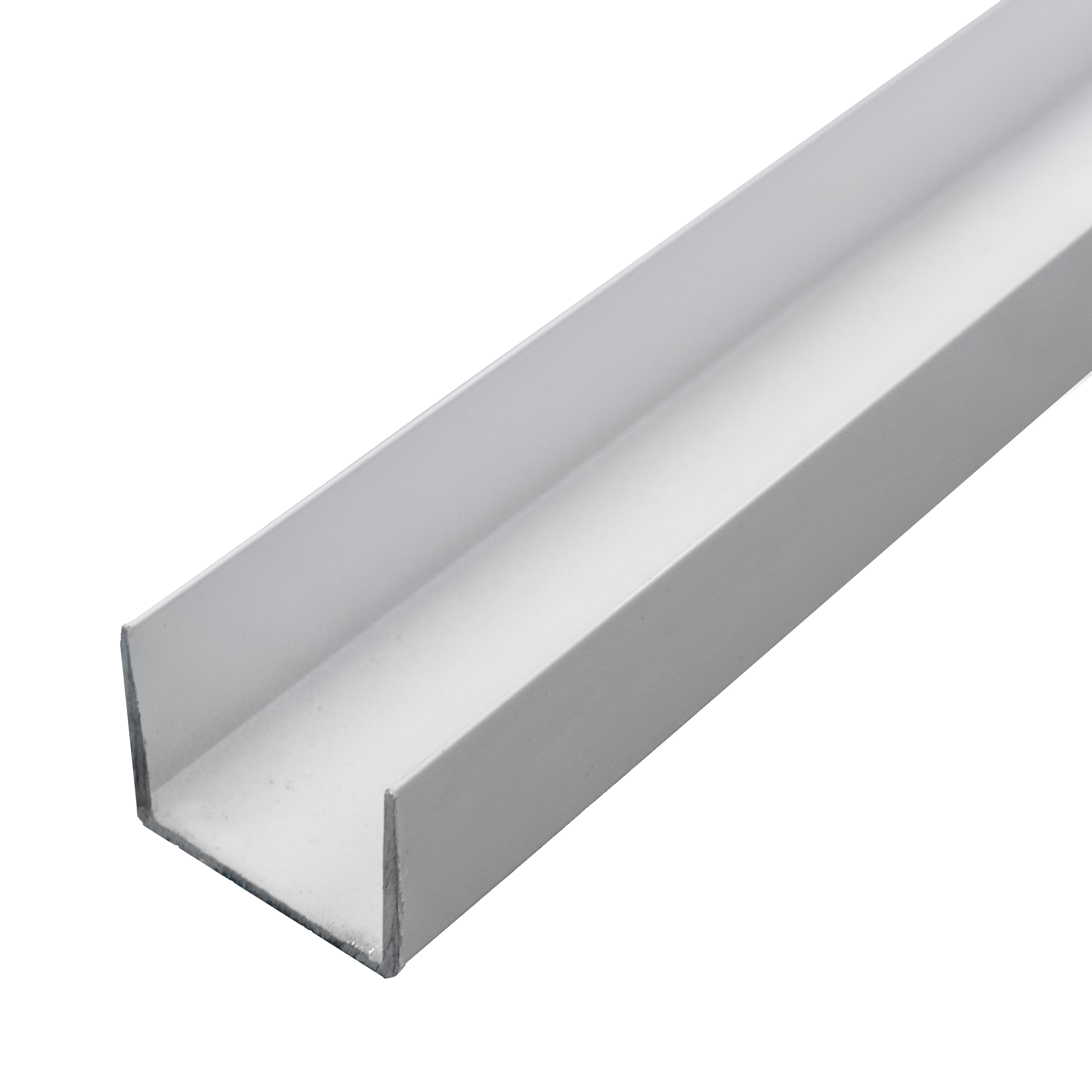 PERFIL U PANEL FACHADA SANDWICH 3M BLANCO - 3