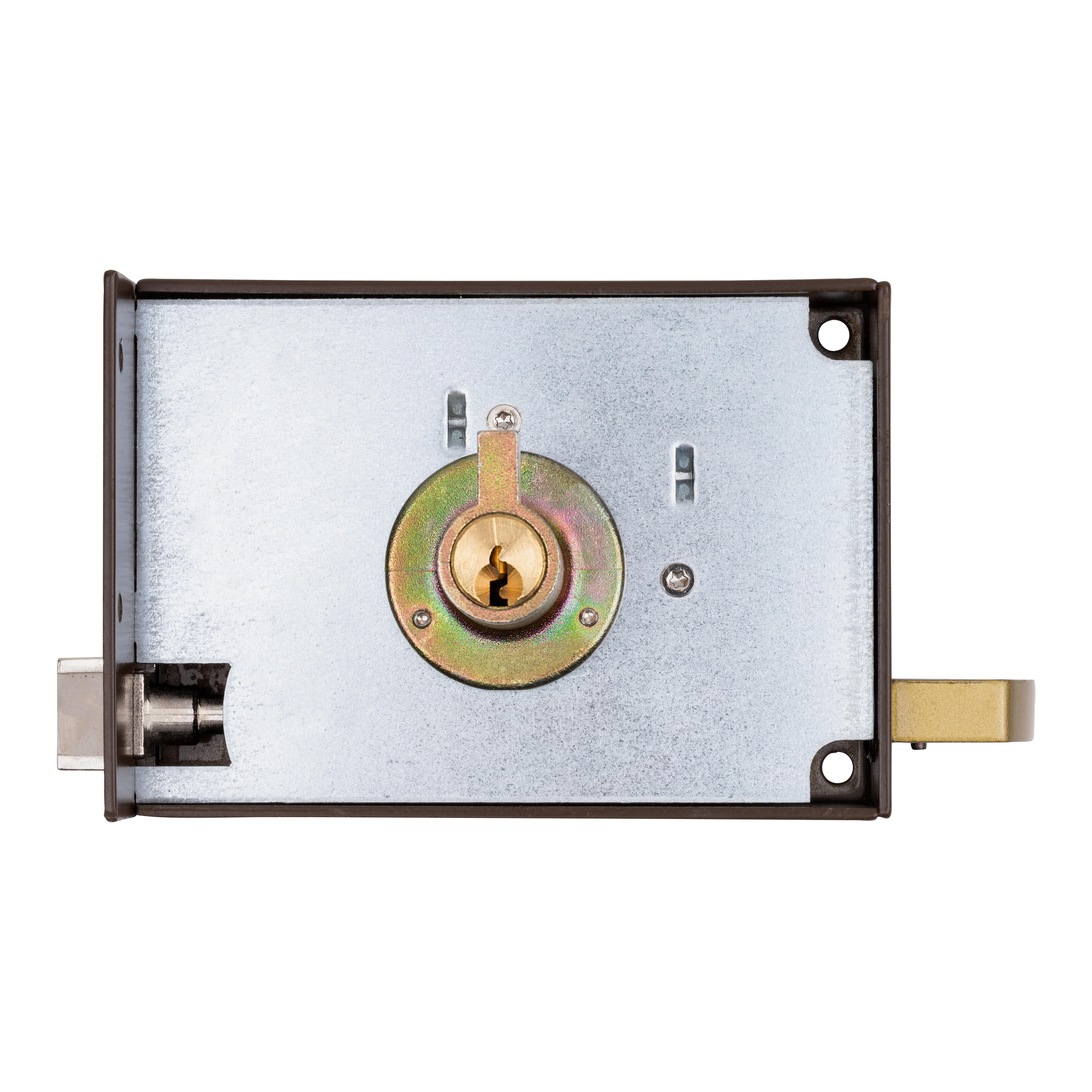 CERRADURA SOBREPONER 120 MM PINTADA 125 A DERECHA YALE - 3