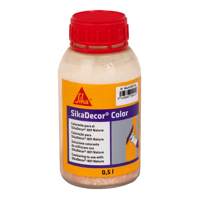 PIGMENTO DECORATIVO SIKADECOR COLOR MARFIL 0,5L 