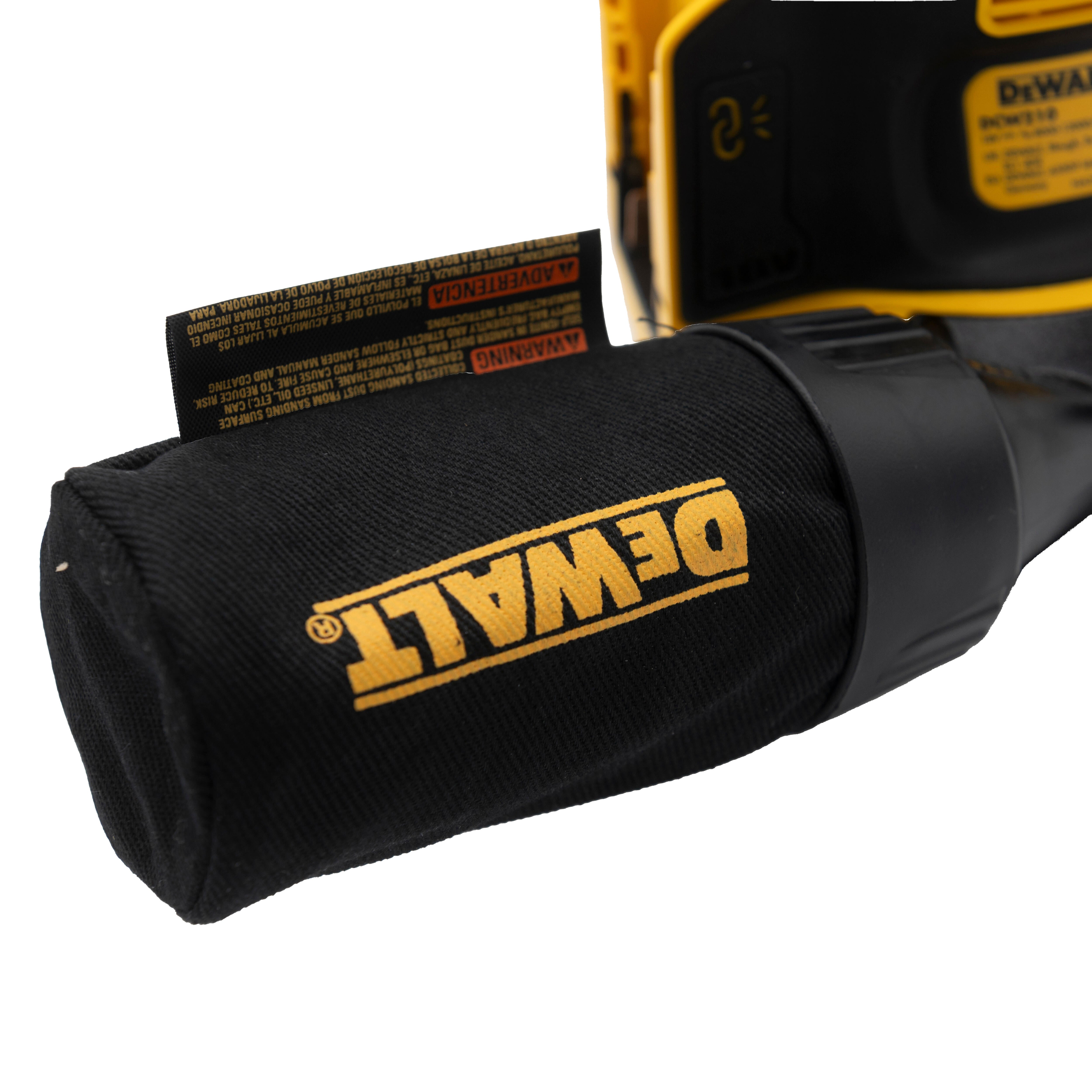 LIJADORA EXCENTRICA A BATERIA 18V DEWALT DCW210N BRUSHLESS - 10