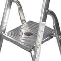 ESCALERA DOMÉSTICA ALUMINIO-ACERO  4 PELDAÑOS - 4