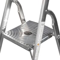 ESCALERA DOMÉSTICA ALUMINIO-ACERO  4 PELDAÑOS - 4
