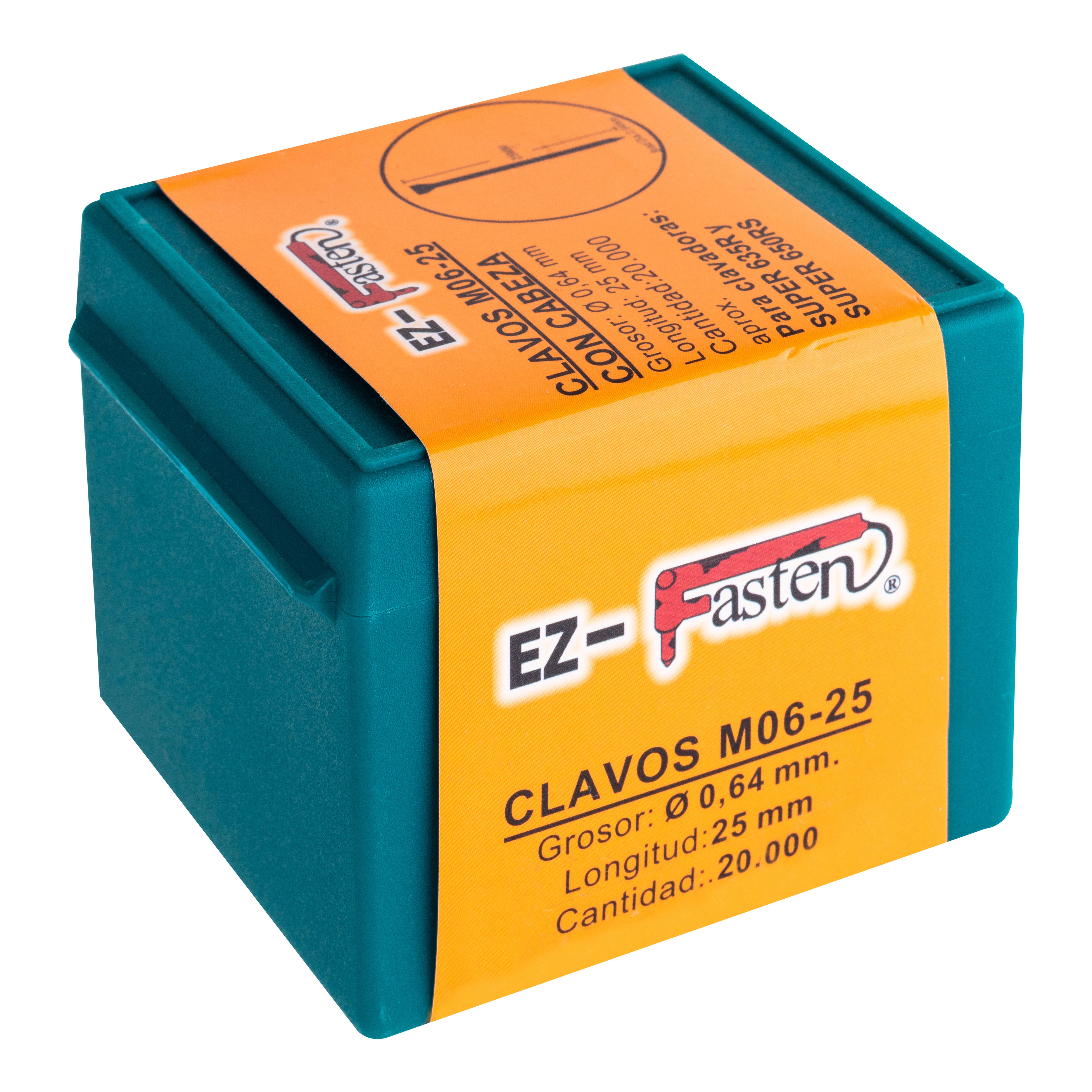 20000 CLAVOS CLAVADORA NEUMÁTICA 0,6 X 25 MM - 2