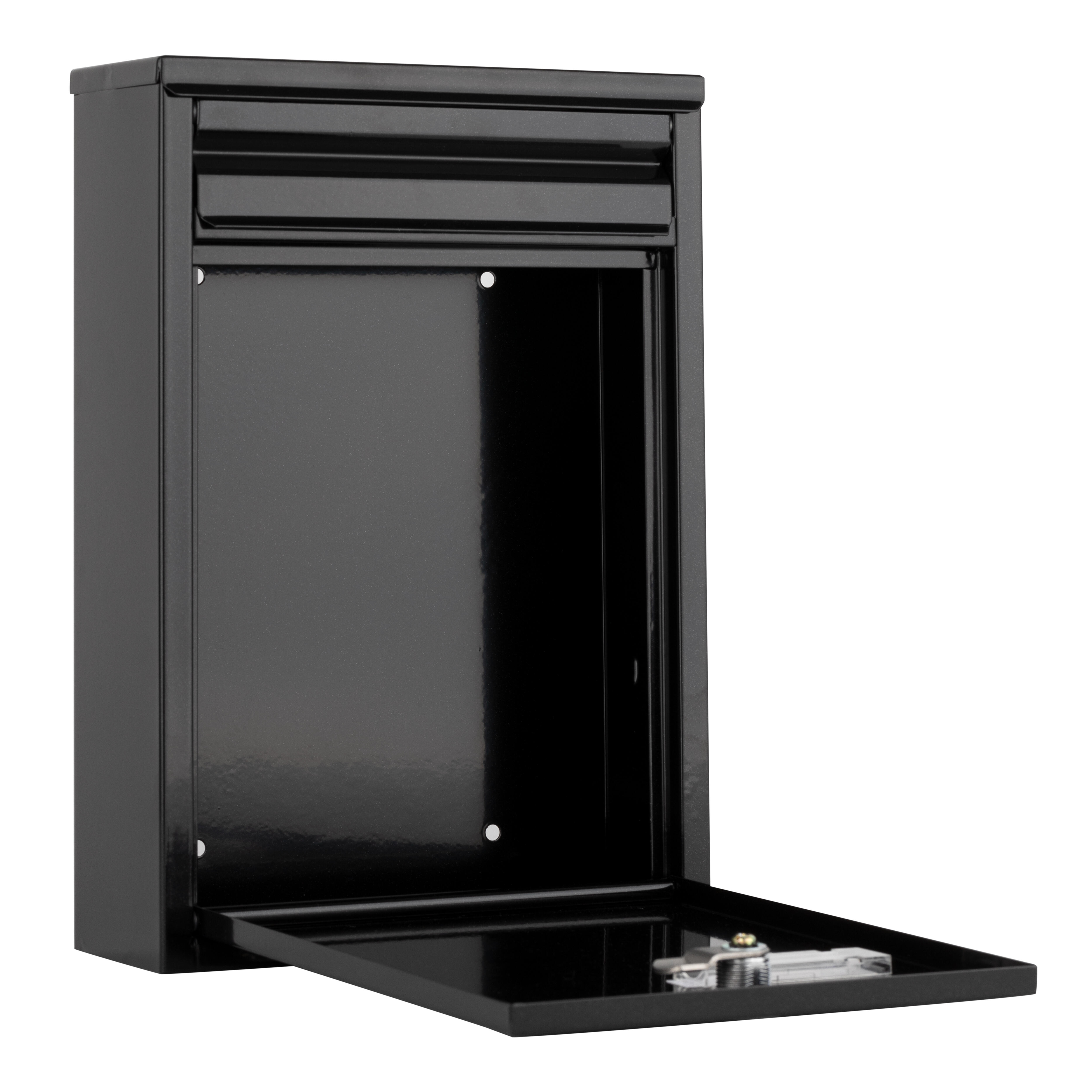 BUZÓN DE CORREO DE EXTERIOR ZAGUAN NEGRO ARREGUI - 2