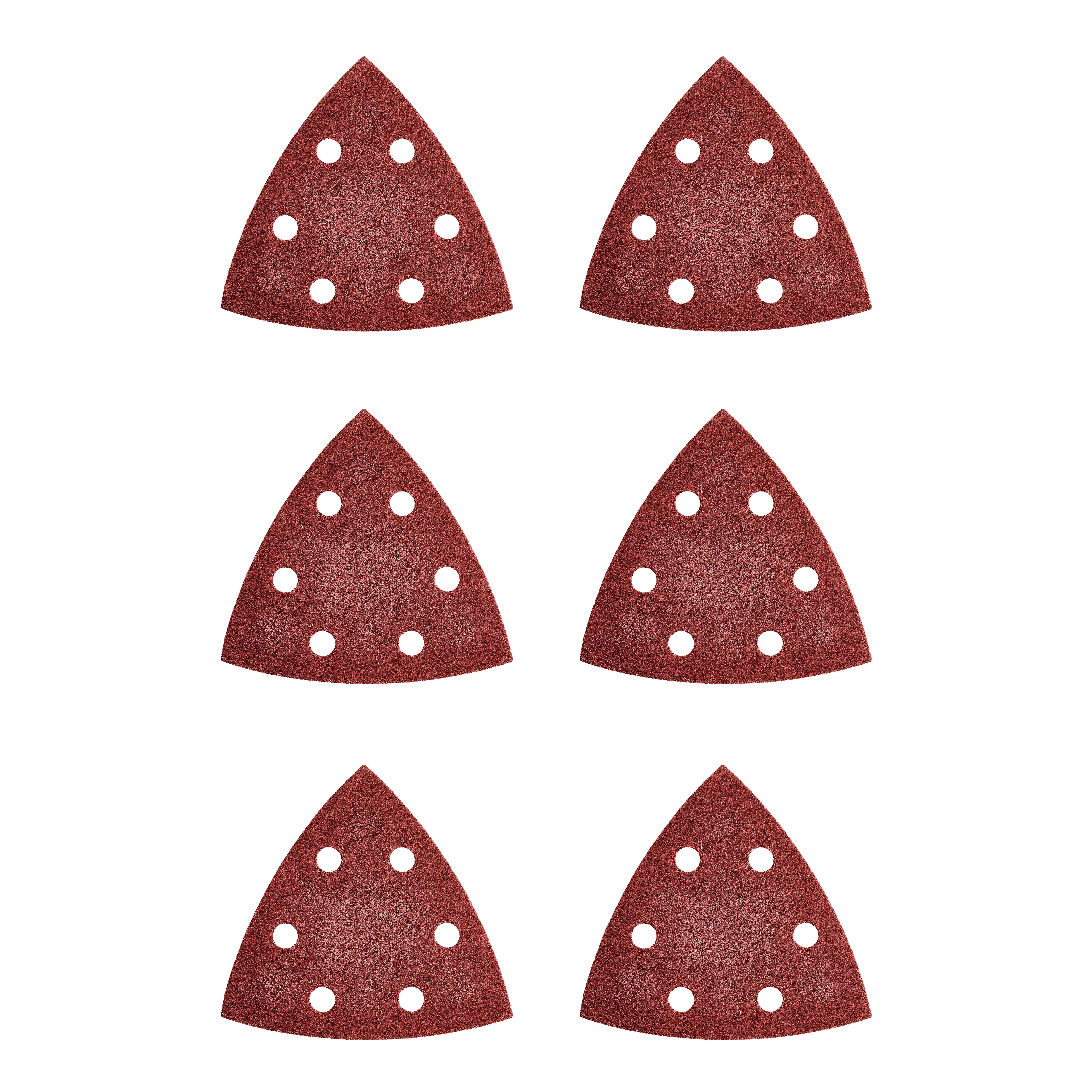 6 LIJAS DELTA 93X93X93MM VELCRO GRANO 120 - 2