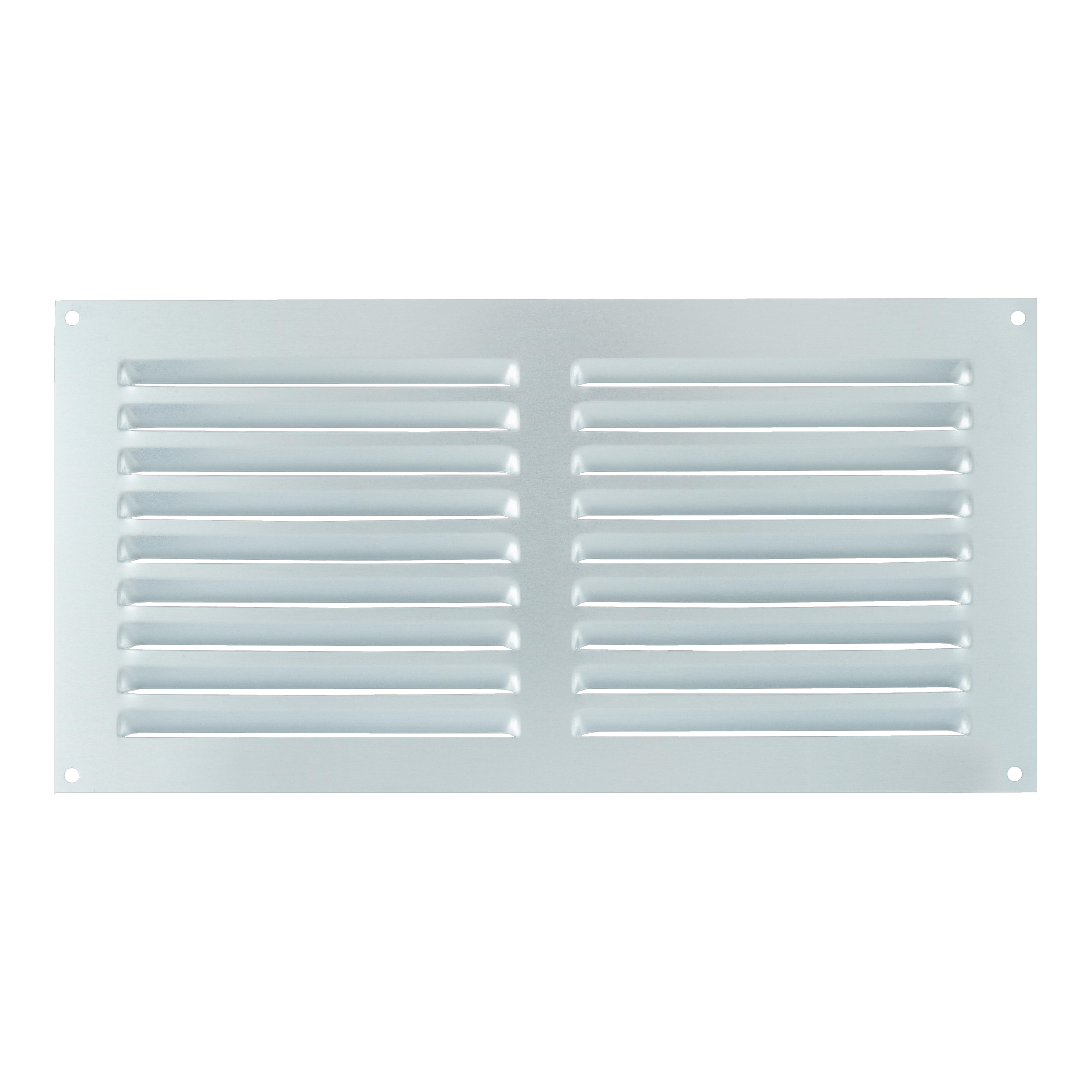 REJILLA DE VENTILACION SOBREPONER ALUMINIO BLANCO 15 X 30 CM ESPESOR 0.6  MM - 2