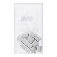 CASQUILLOS MANGUITOS ALUMINIO PARA CABLE 4 MM. 12 UDS - 2