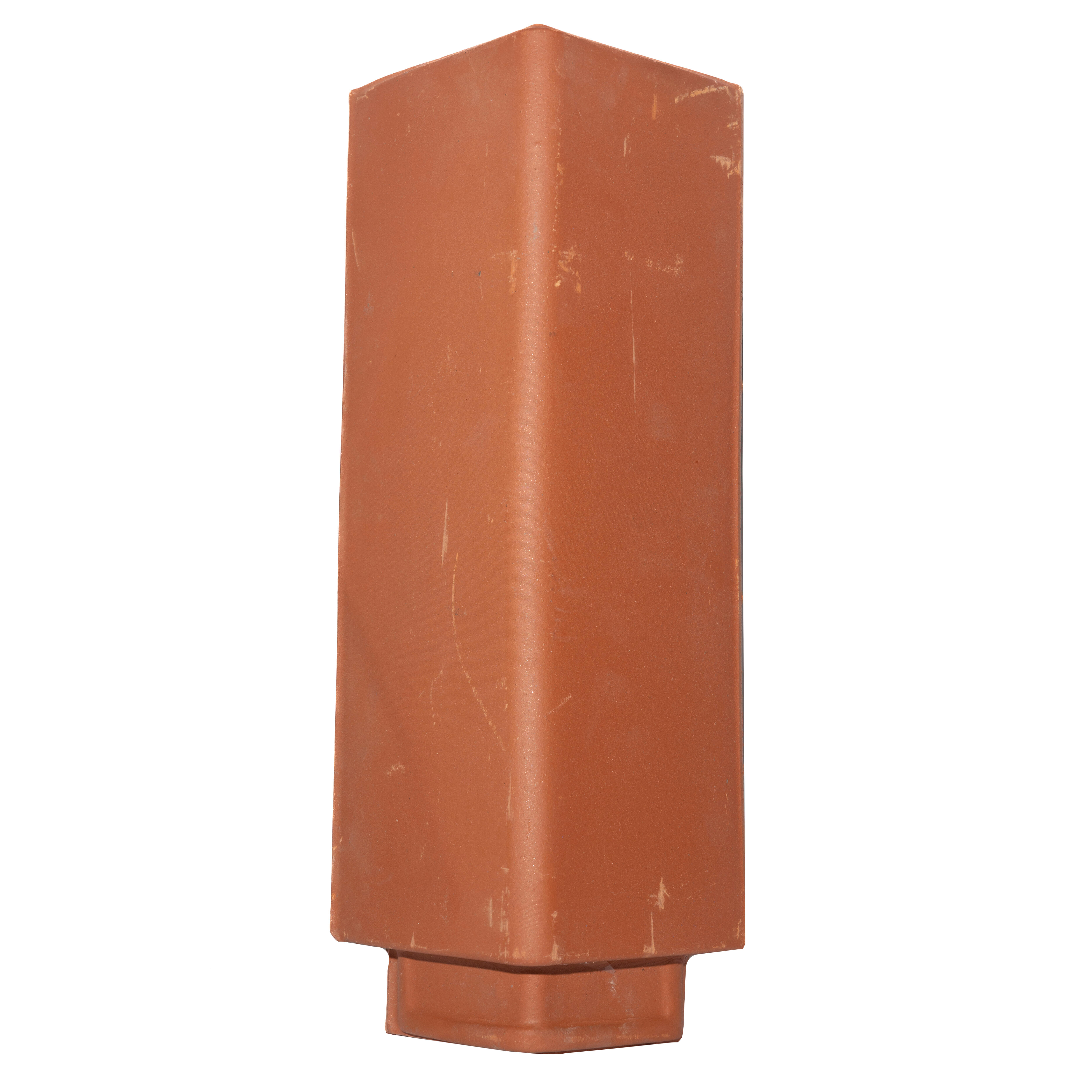 REMATE ANGULAR PARA TEJA CERÁMICA MIXTA ROJO - 2